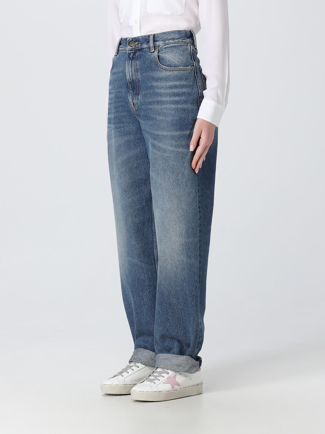 GOLDEN GOOSE: jeans in cotton blend - Denim | Golden Goose