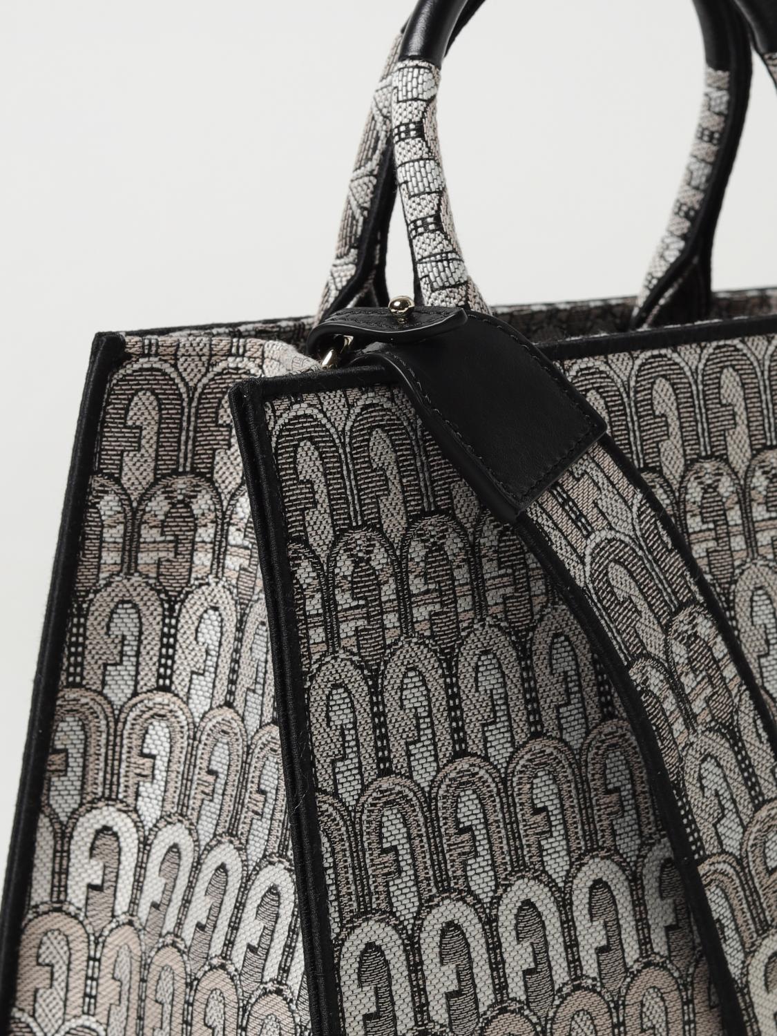 FURLA BORSA A MANO: Borsa Opportunity Furla in tessuto, Cipria - Img 3