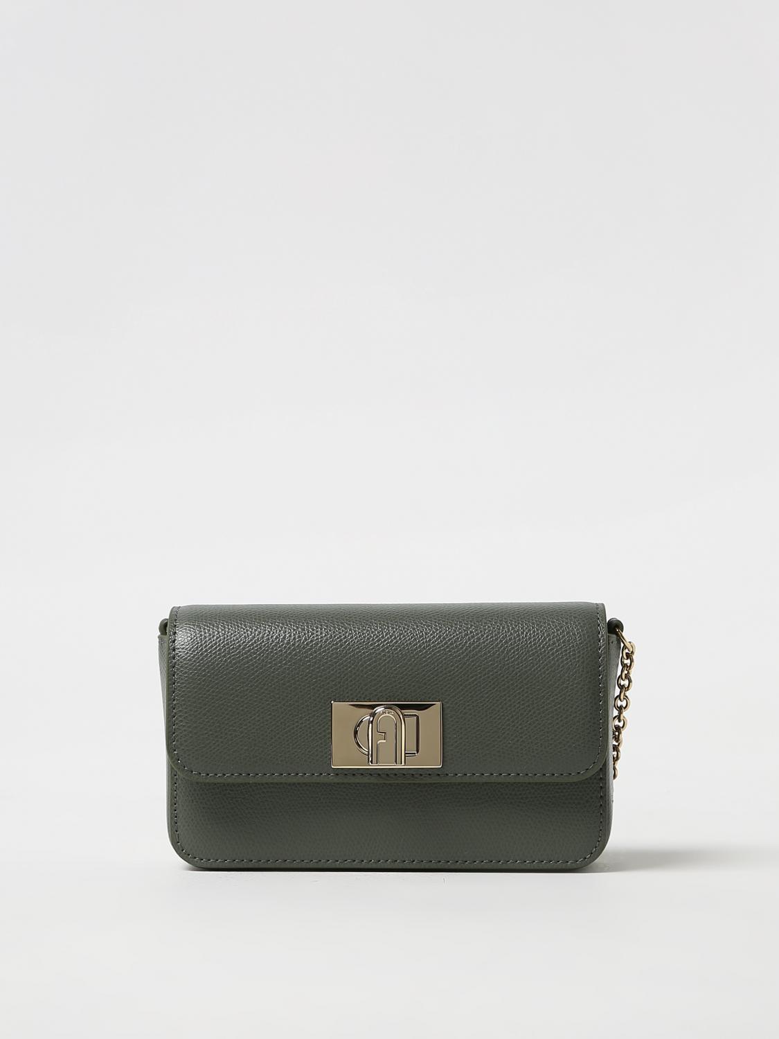 FURLA MINITASCHE: Schultertasche damen Furla, Grün - Img 1
