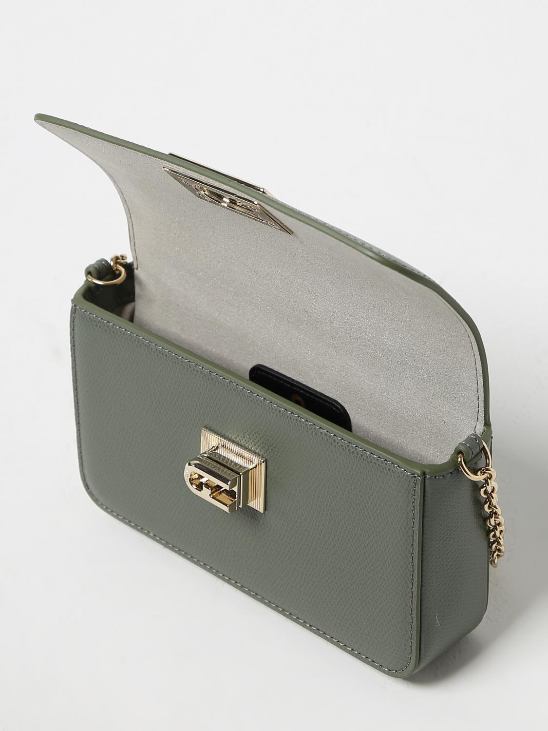 FURLA MINITASCHE: Schultertasche damen Furla, Grün - Img 3