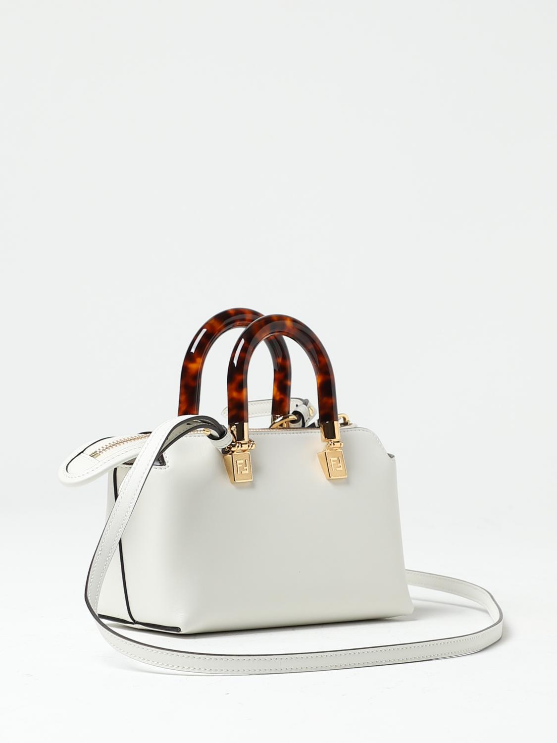 FENDI MINI BOLSO: Bolso de hombro mujer Fendi, Blanco - Img 2