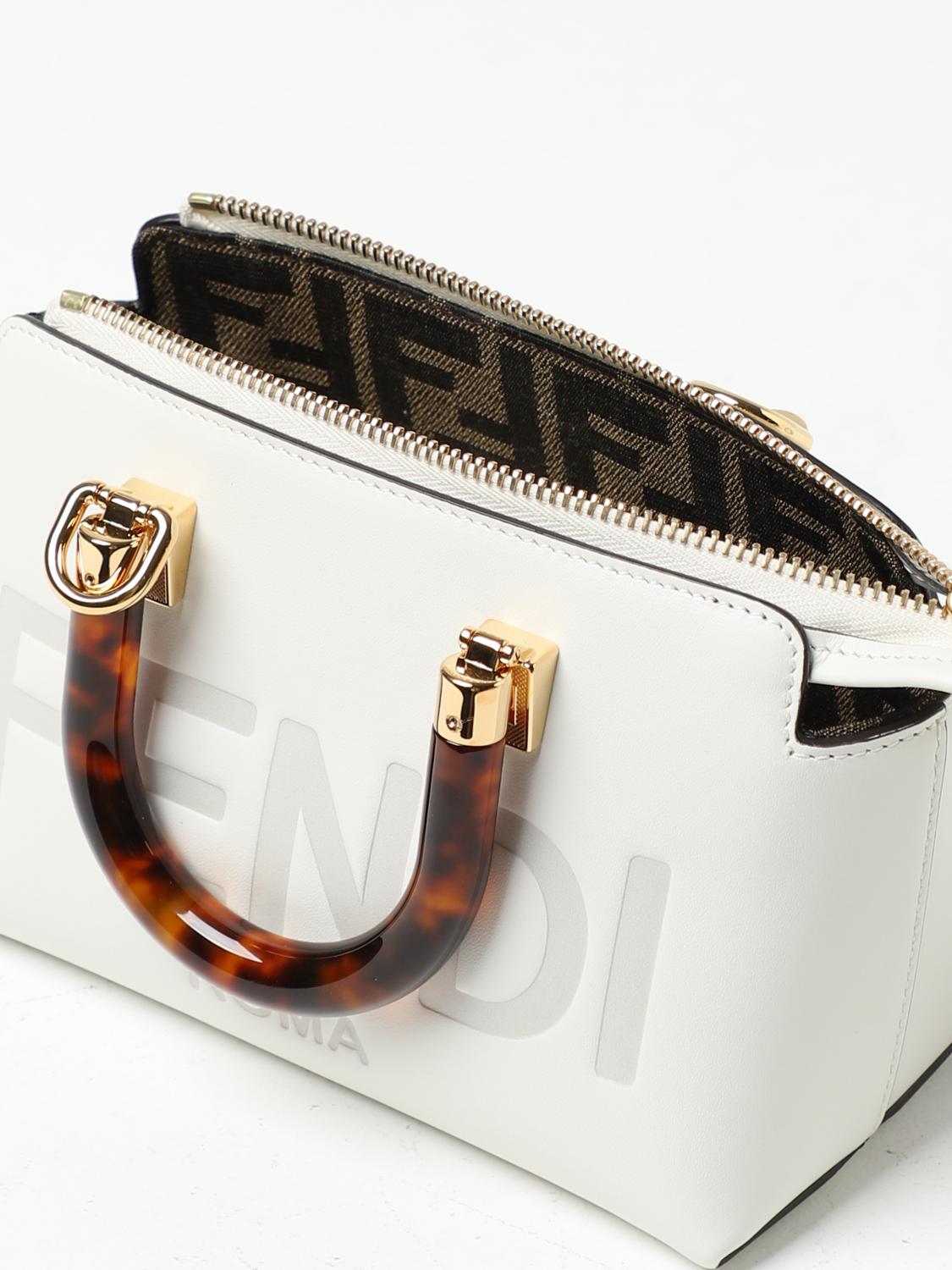 FENDI MINI BOLSO: Bolso de hombro mujer Fendi, Blanco - Img 4