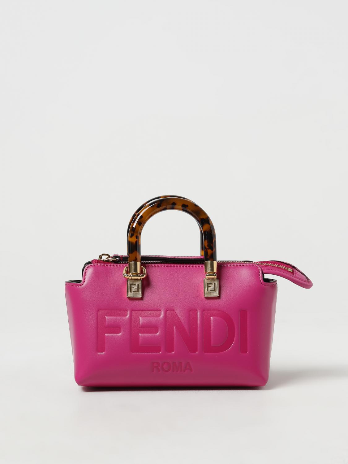 FENDI BORSA MINI: Borsa by The Way Fendi in pelle, Fuxia - Img 1