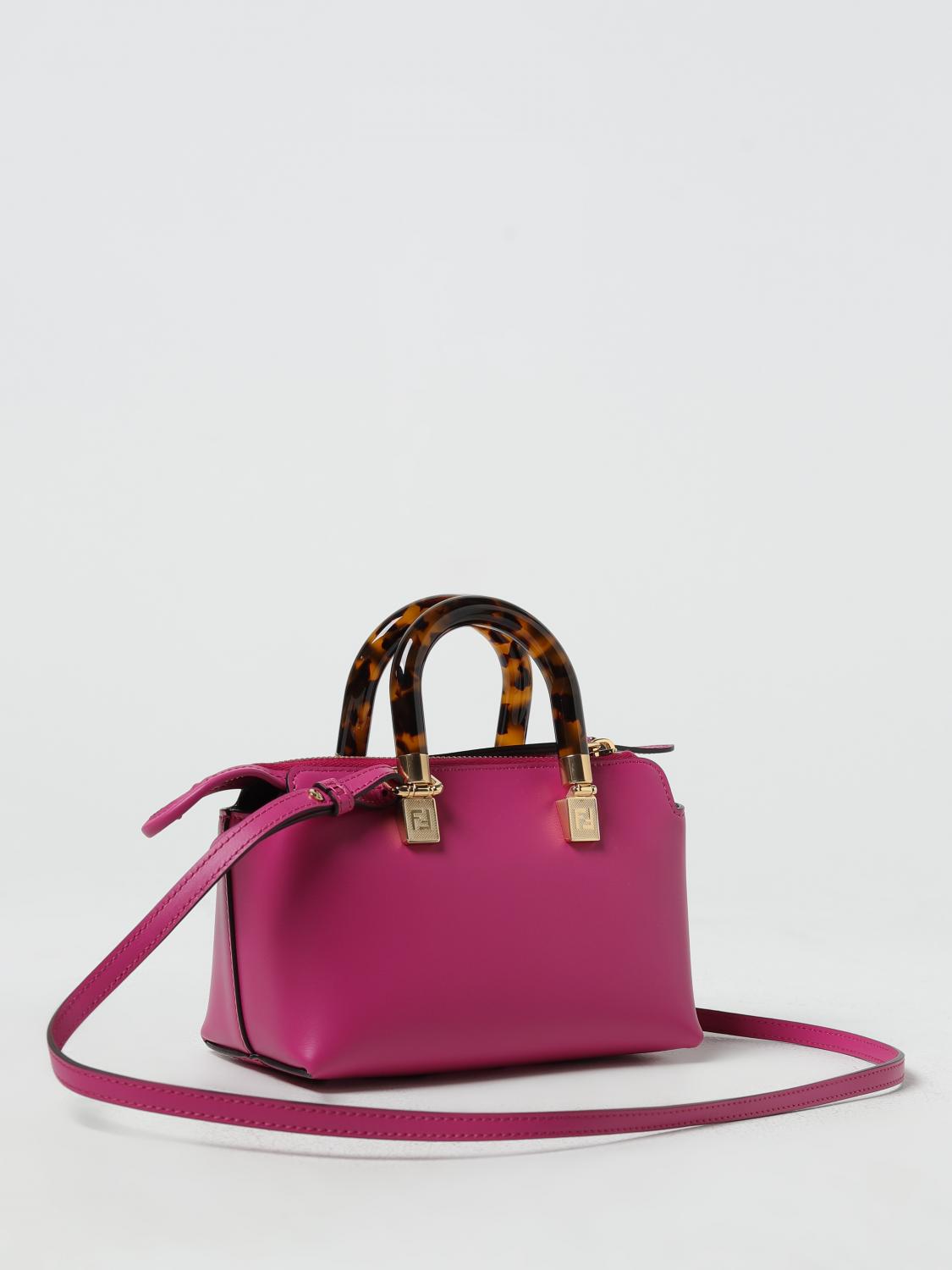 FENDI BORSA MINI: Borsa by The Way Fendi in pelle, Fuxia - Img 2