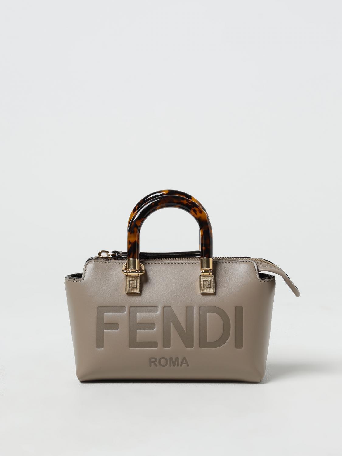 FENDI BORSA MINI: Borsa by The Way Fendi in pelle, Tortora - Img 1