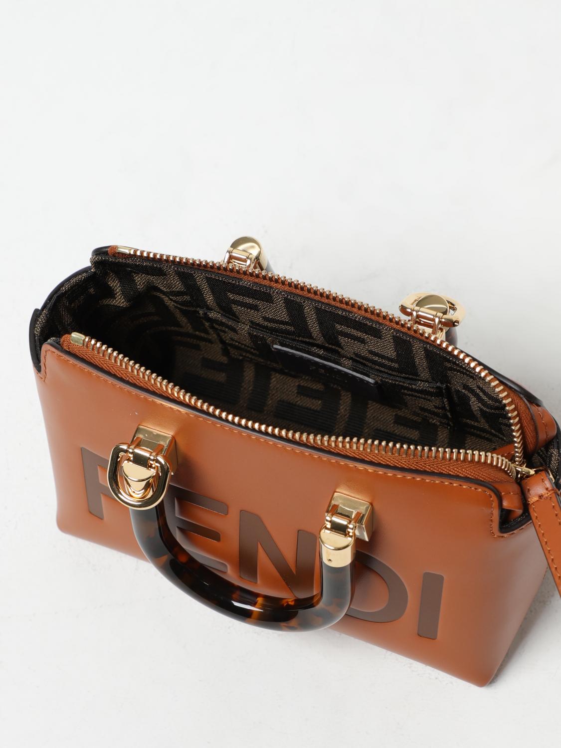 FENDI BORSA MINI: Borsa by The Way Fendi in pelle, Cuoio - Img 4
