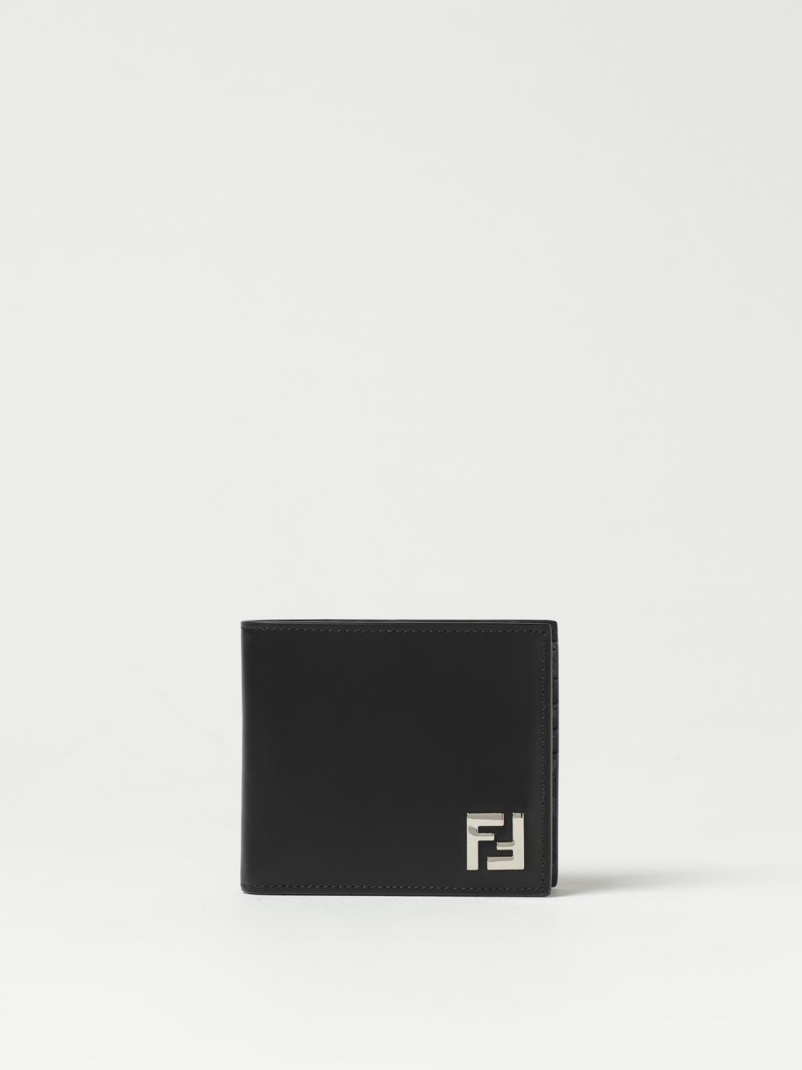 Fendi 財布 メンズ - ブラック | 7M0356AFF2 | GIGLIO.COM