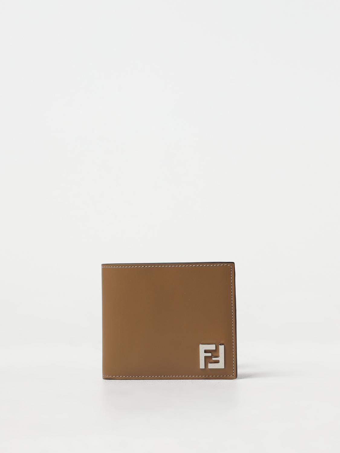 Giglio Portafoglio Bifold FF Squared Fendi in pelle