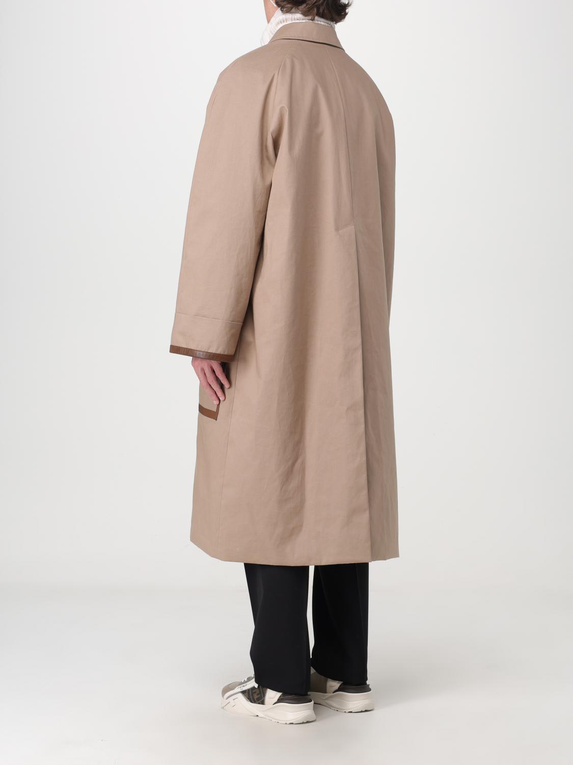 Fendi コート メンズ - タバコ | FF0741APNG | GIGLIO.COM
