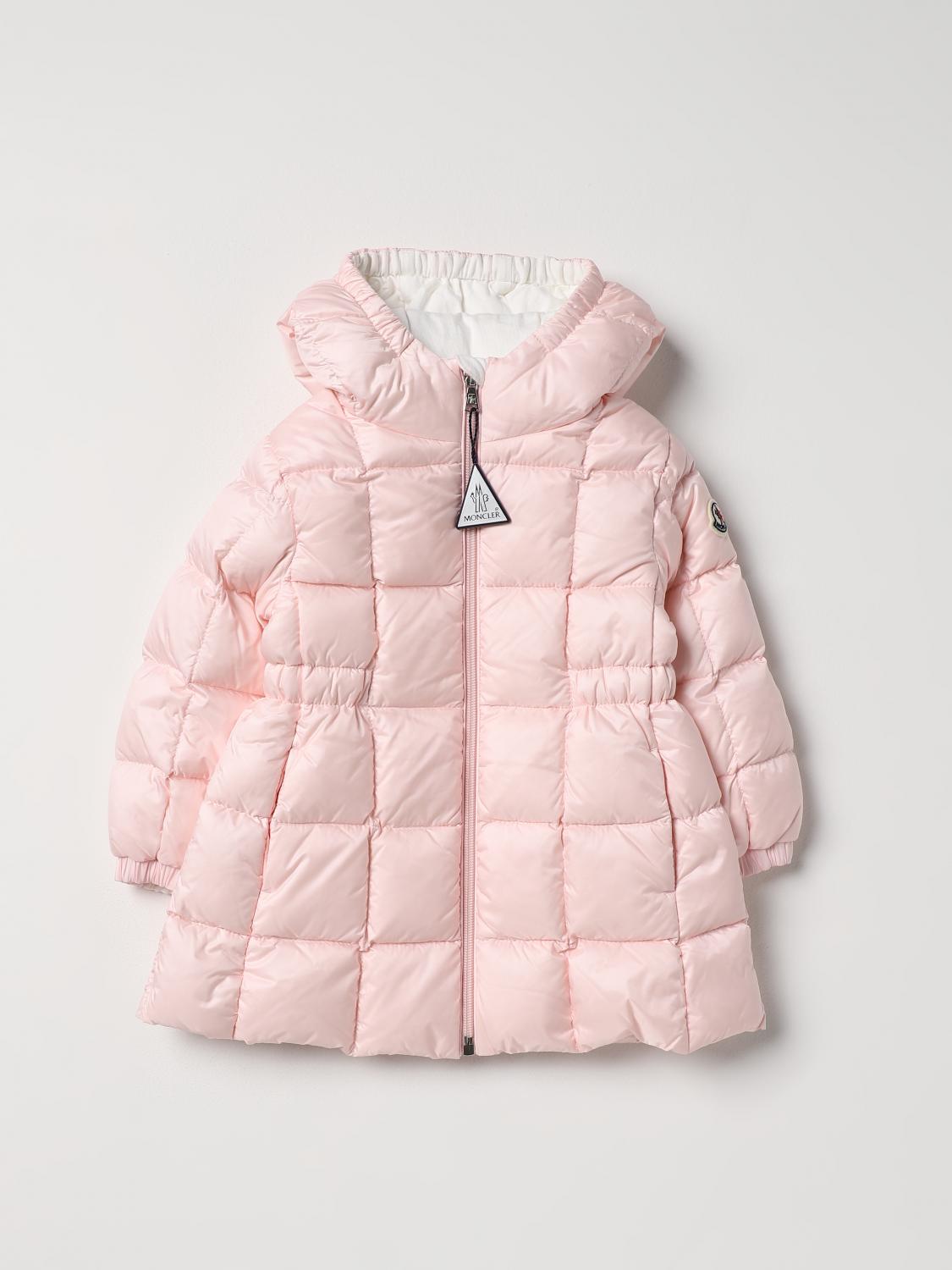 MONCLER JACKET: Jacket kids Moncler, Pink - Img 1
