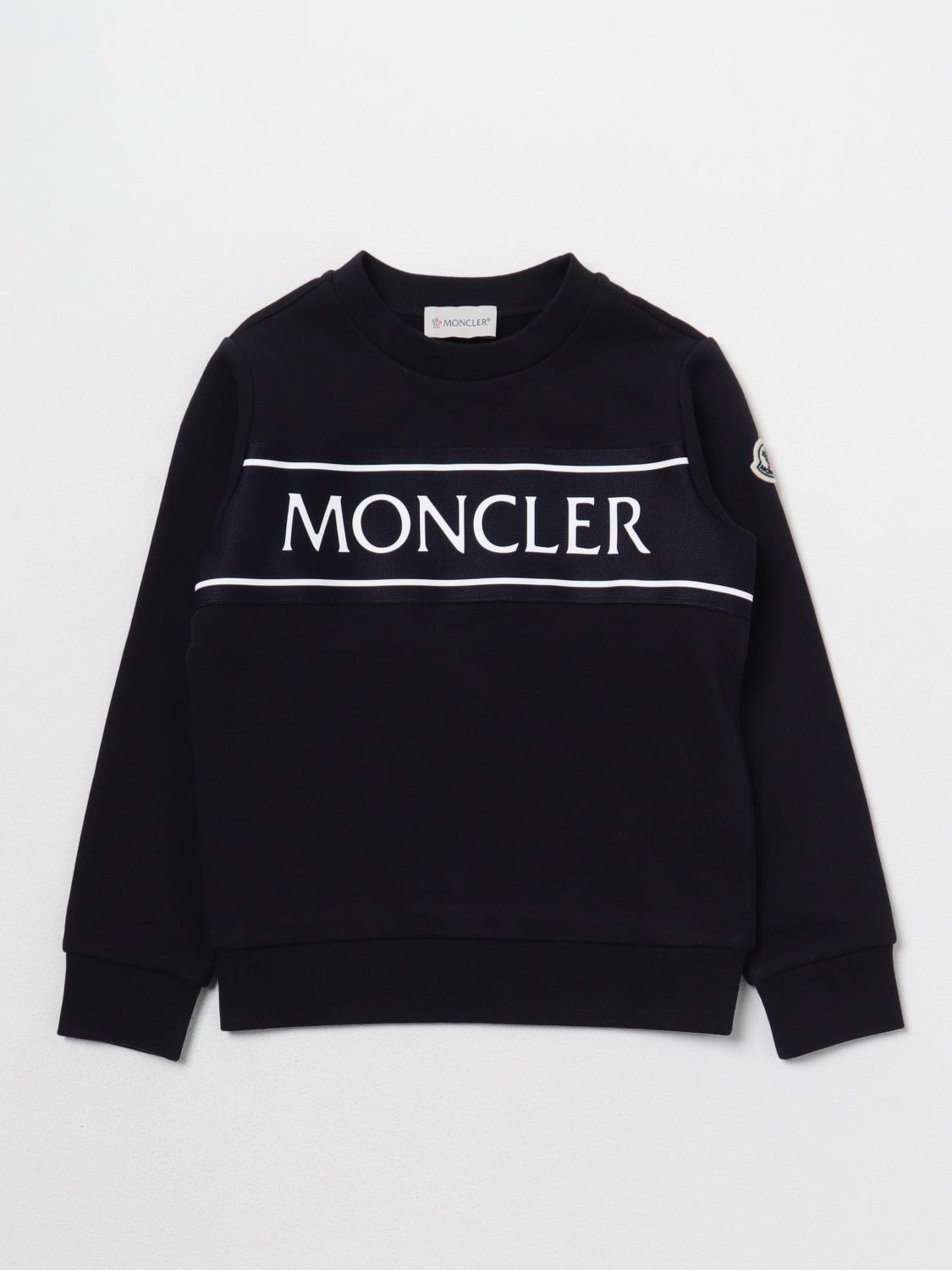 Moncler Sweater kids - Blue | 8G00016899PS | GIGLIO.COM