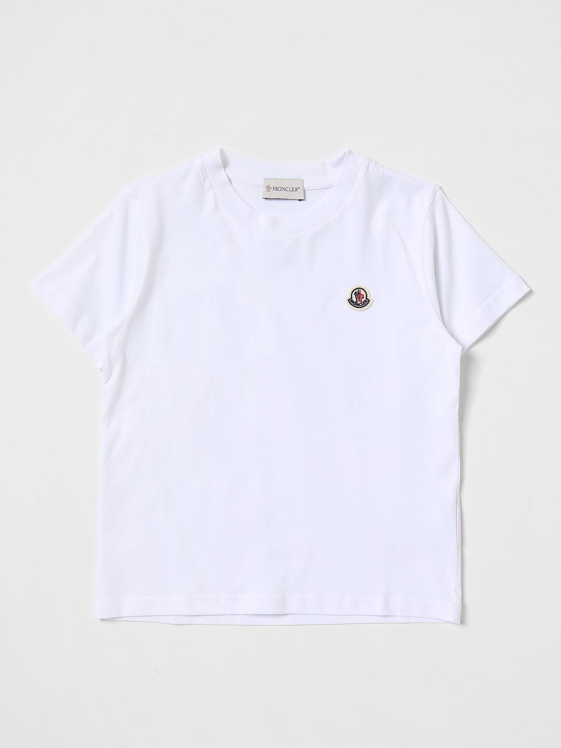 MONCLER ホワイト Tシャツ 【公式通販】