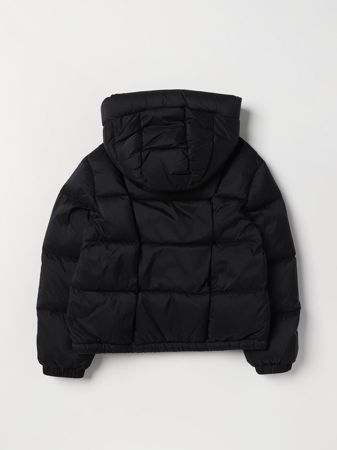 MONCLER JACKET: Jacket kids Moncler, Black - Img 2