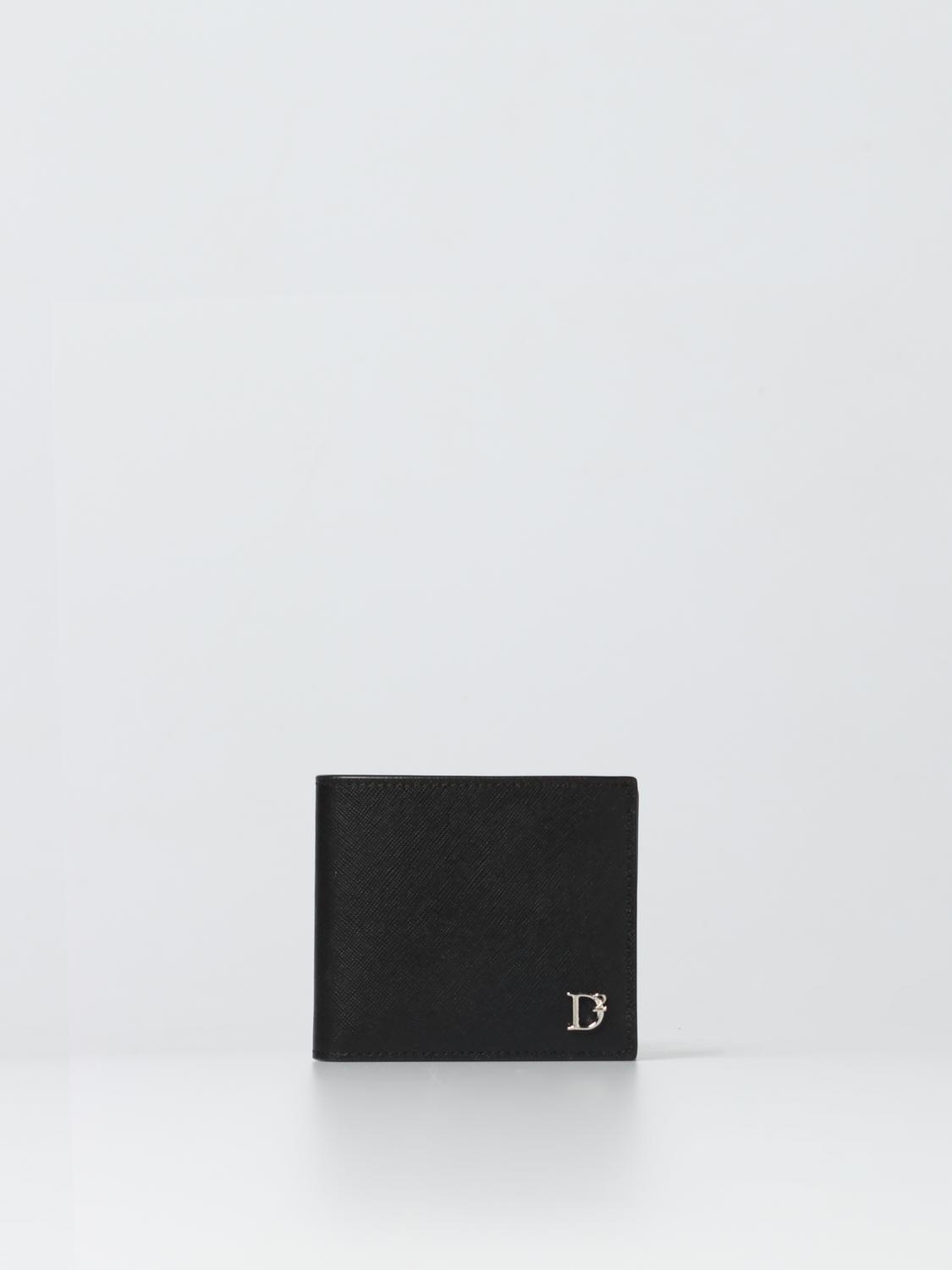 DSQUARED2 WALLET: Wallet men Dsquared2, Black - Img 1