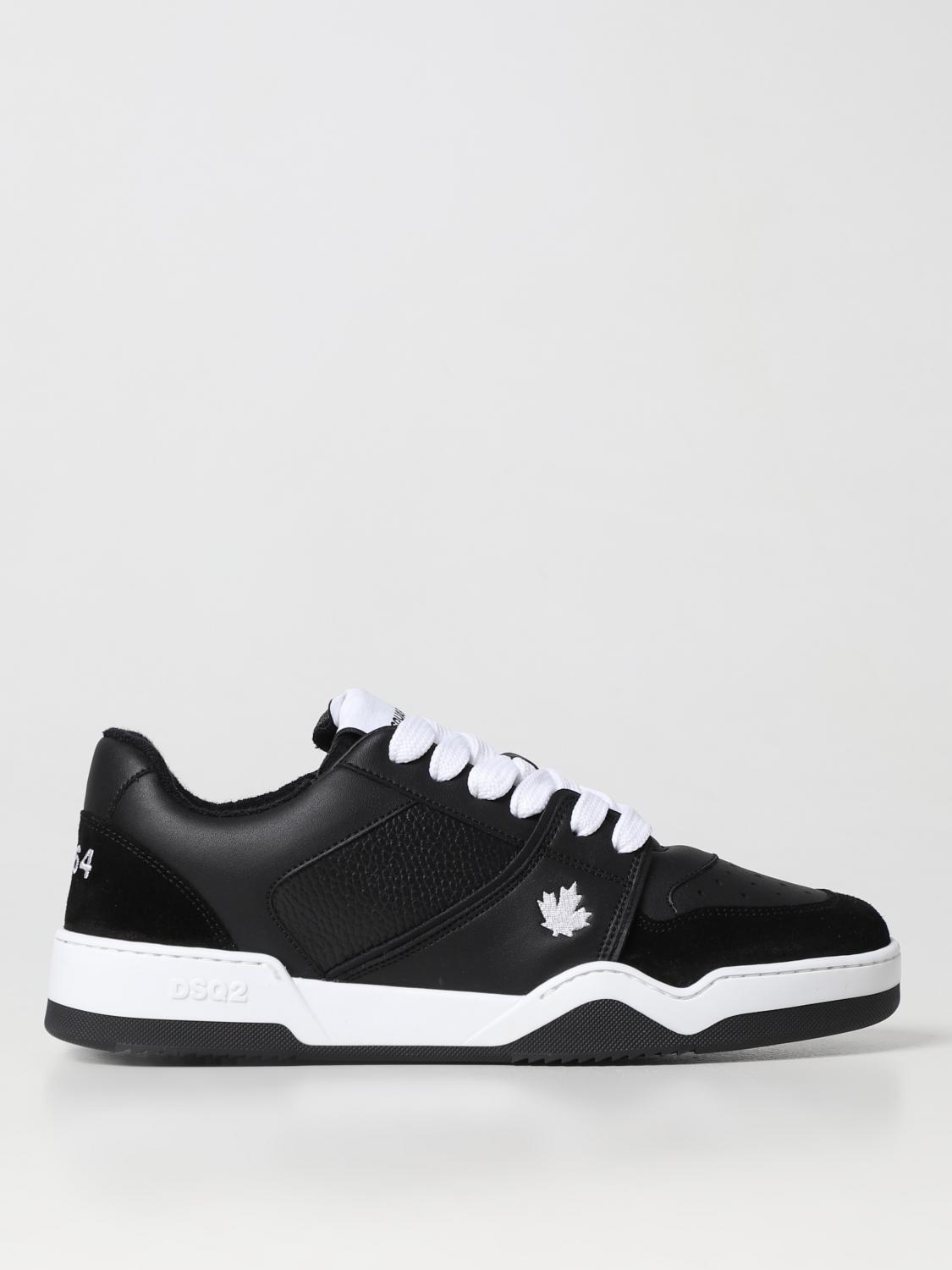 DSQUARED2 BASKETS: Baskets homme Dsquared2, Noir - Img 1
