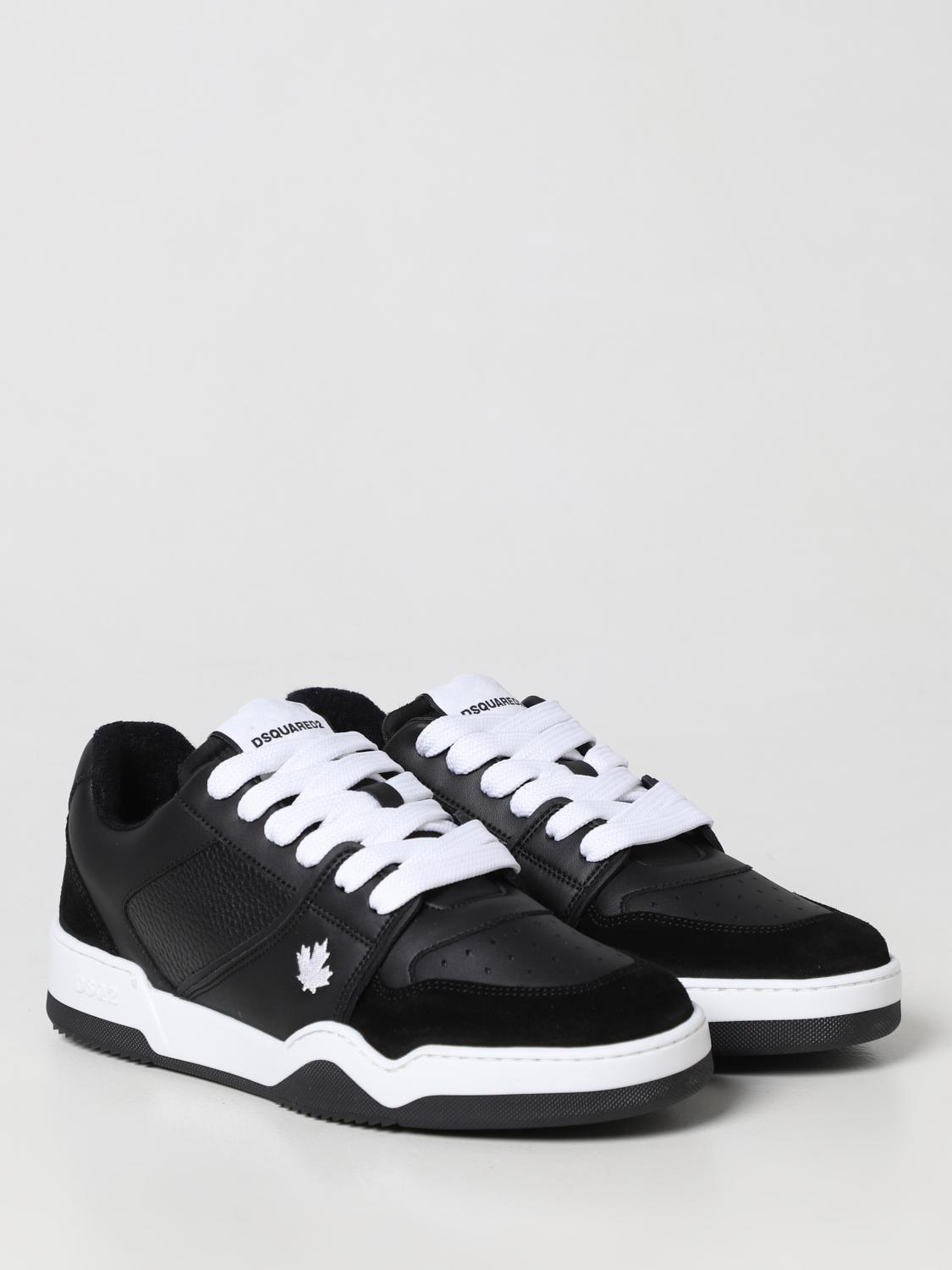 DSQUARED2 BASKETS: Baskets homme Dsquared2, Noir - Img 2