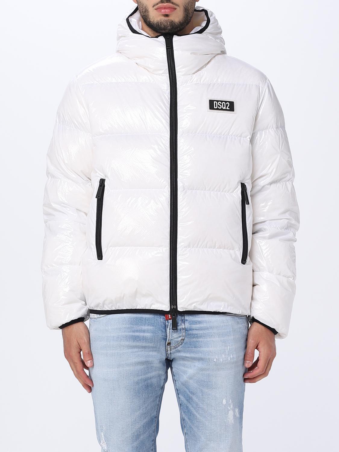 Dsquared2 nylon jacket - White | S74AM1447S54056 | GIGLIO.COM
