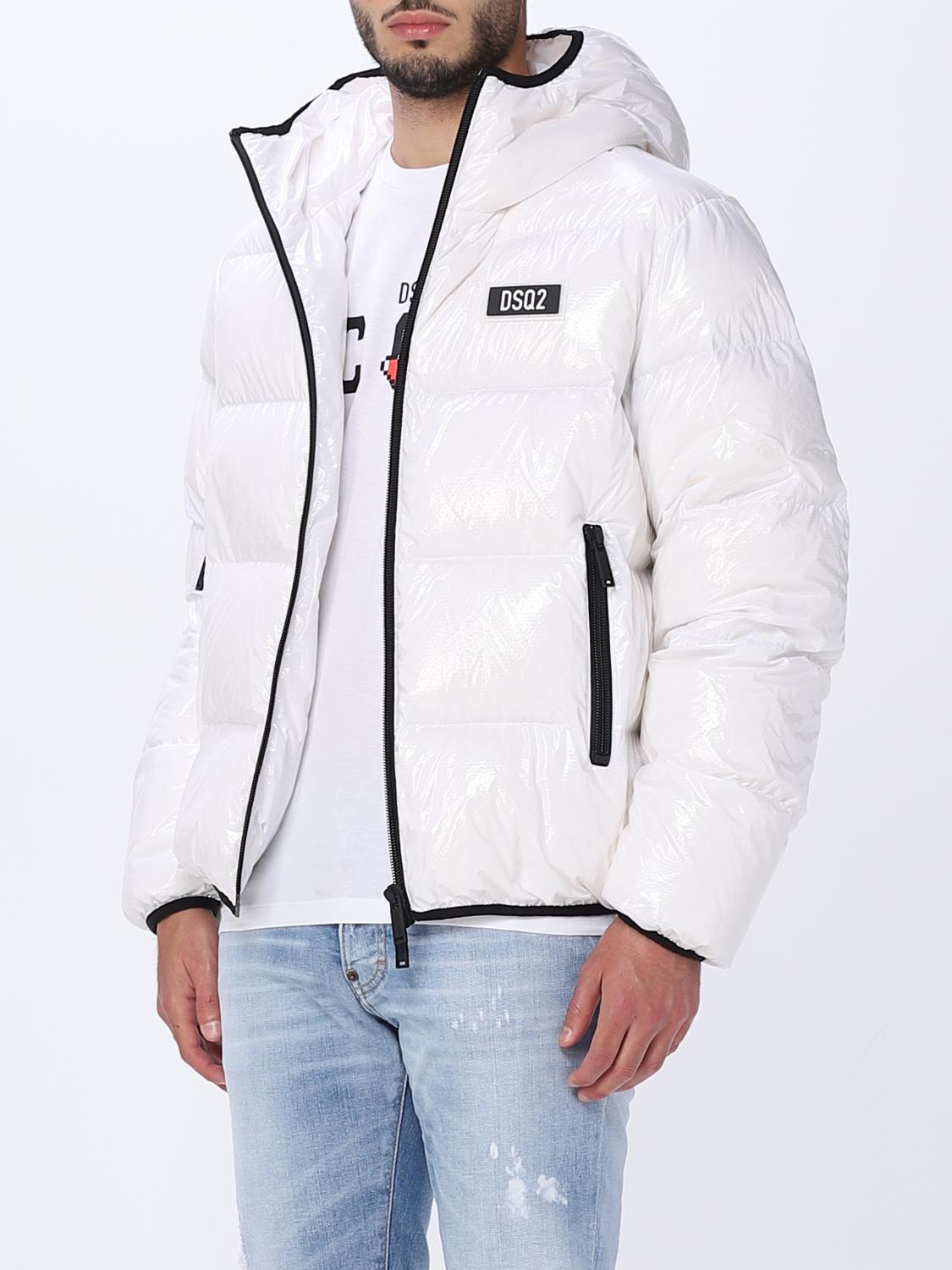 Dsquared2 nylon jacket - White | S74AM1447S54056 | GIGLIO.COM