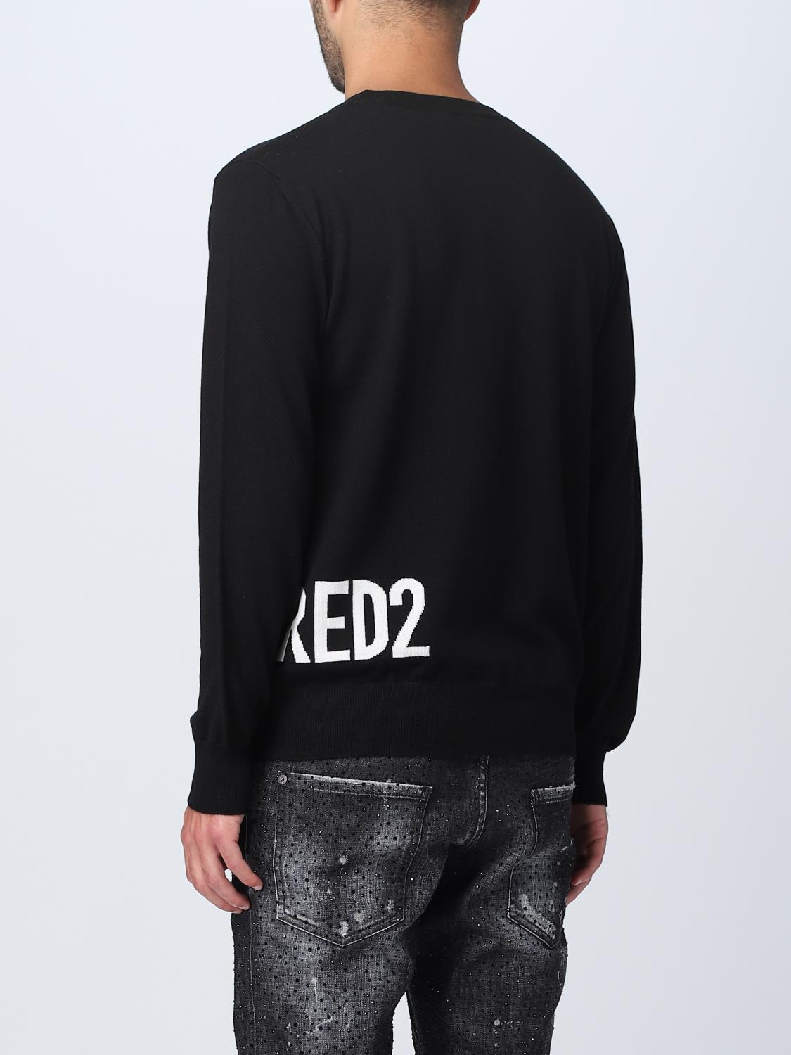 DSQUARED2 JERSEY: Jersey hombre Dsquared2, Negro - Img 3