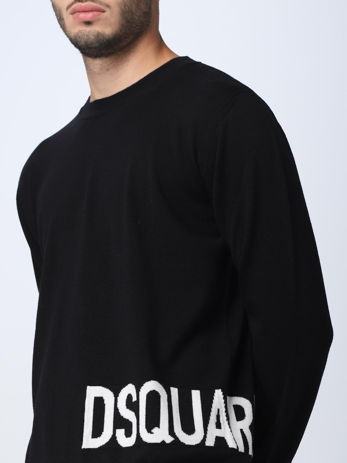 DSQUARED2 JERSEY: Jersey hombre Dsquared2, Negro - Img 4