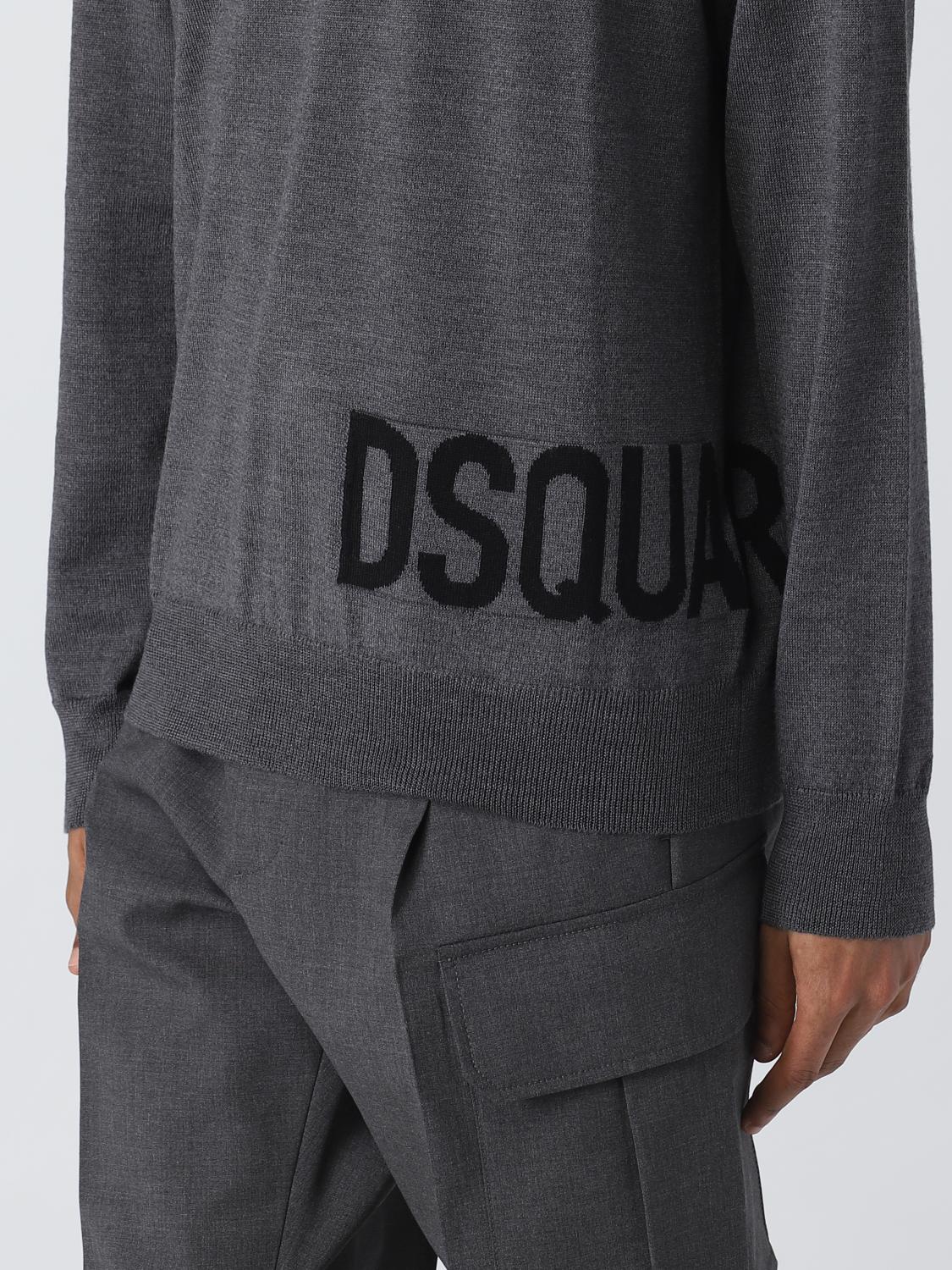 DSQUARED2 セーター: セーター メンズ Dsquared2, グレー - Img 4