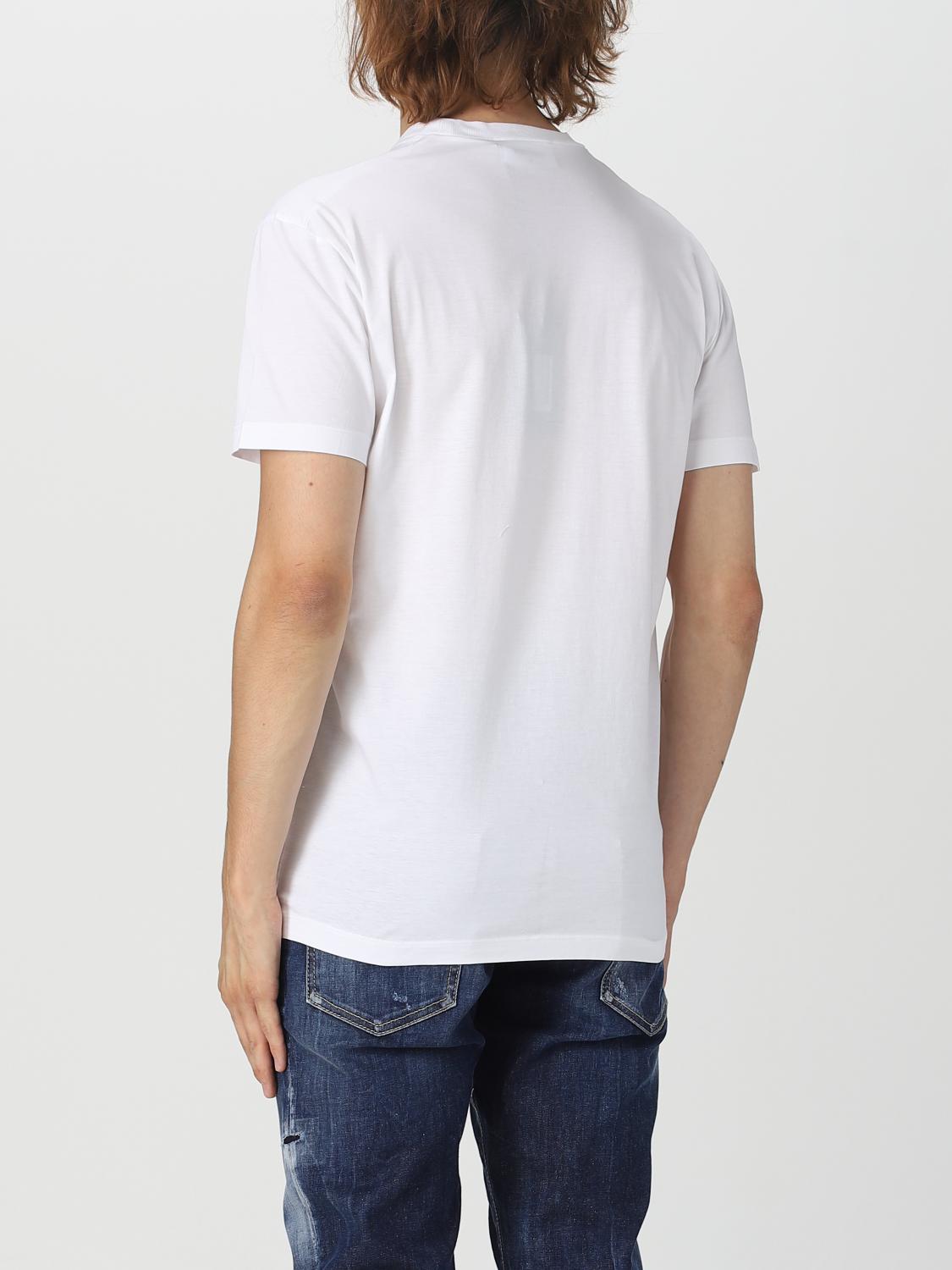 DSQUARED2 CAMISETA: Camiseta hombre Dsquared2, Blanco - Img 3