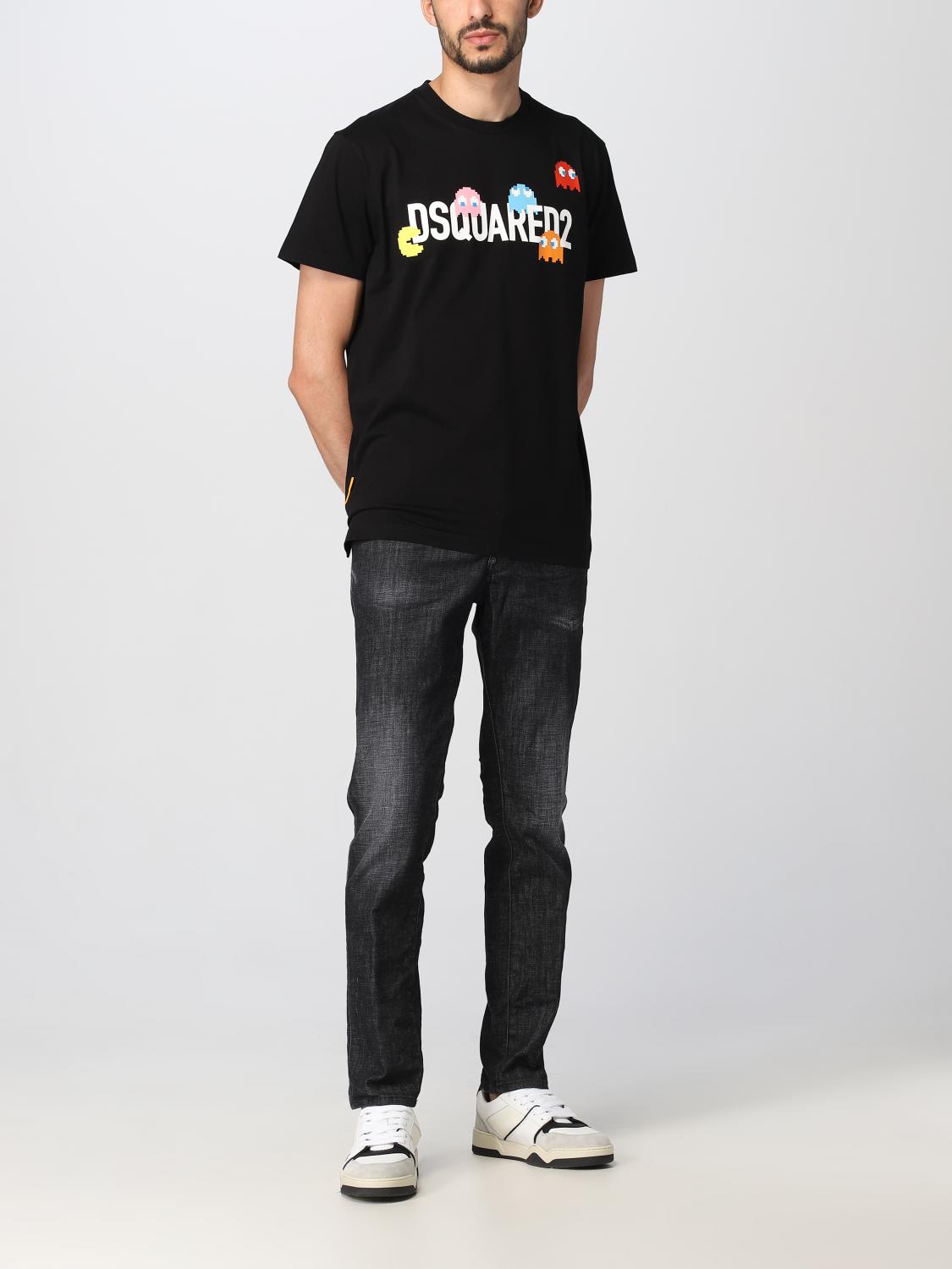 DSQUARED2 JEANS: Jeans hombre Dsquared2, Negro - Img 2