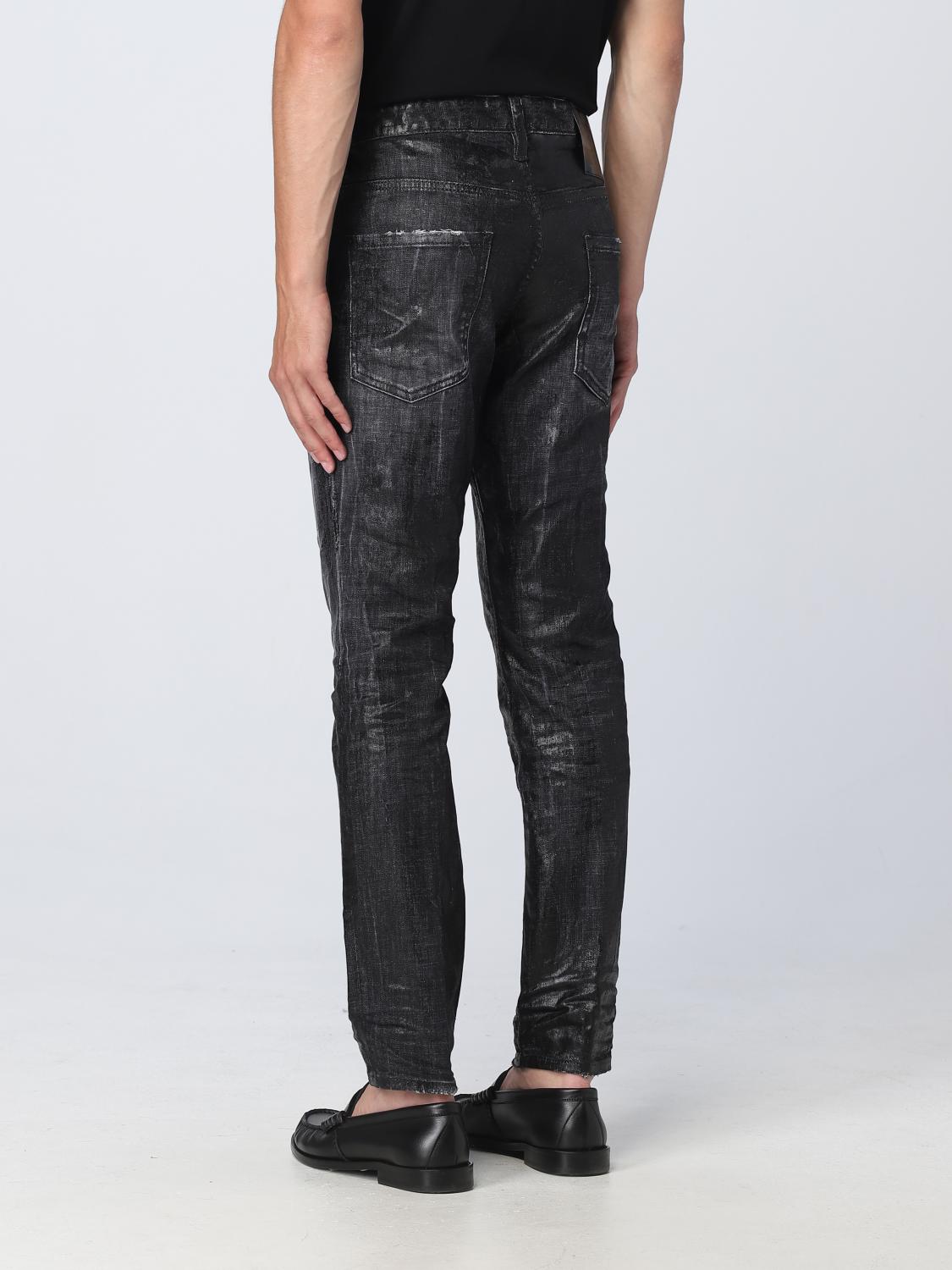 DSQUARED2 JEANS: Jeans hombre Dsquared2, Negro - Img 3