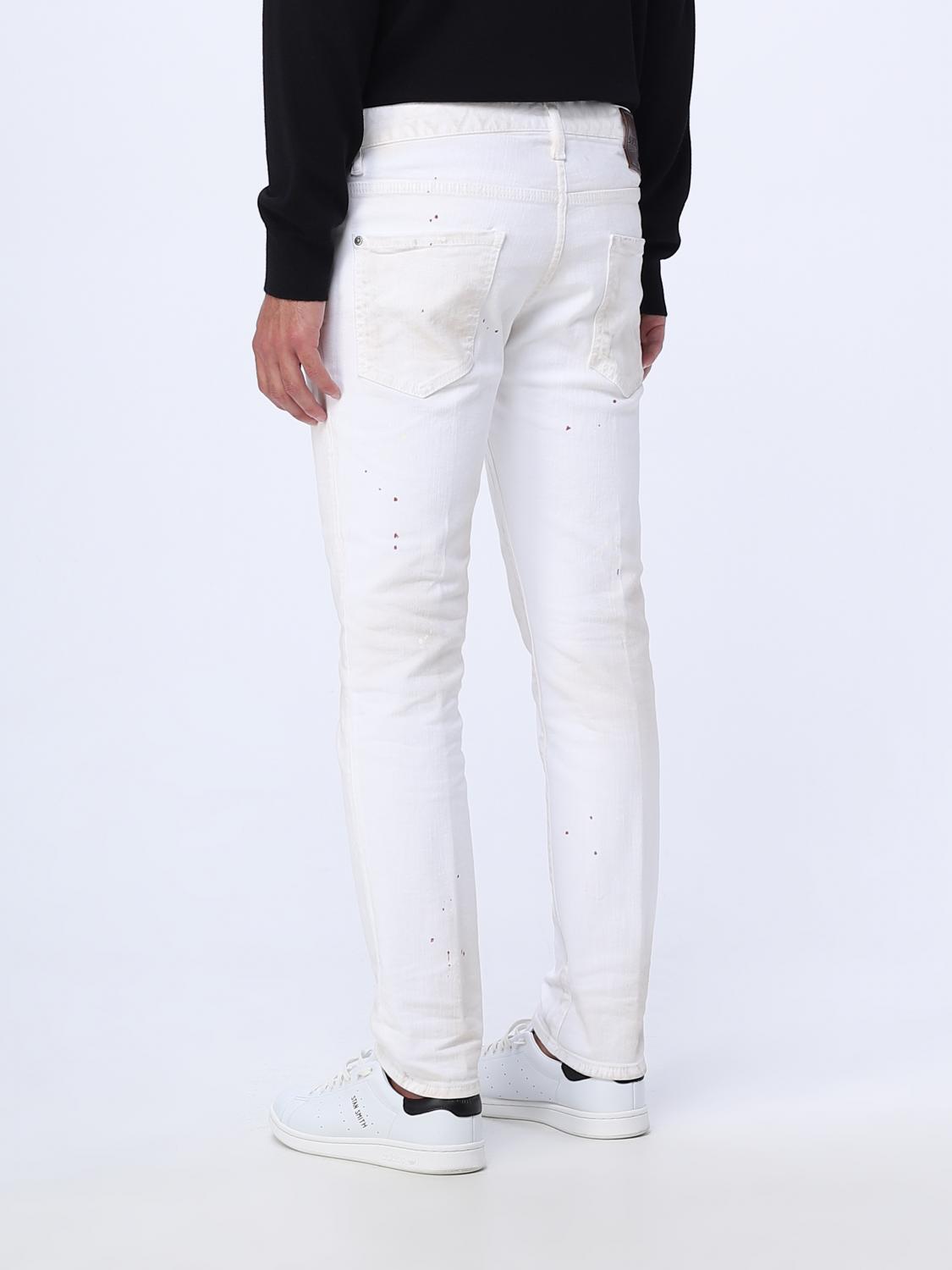 DSQUARED2 JEANS: Jeans herren Dsquared2, Weiß - Img 3
