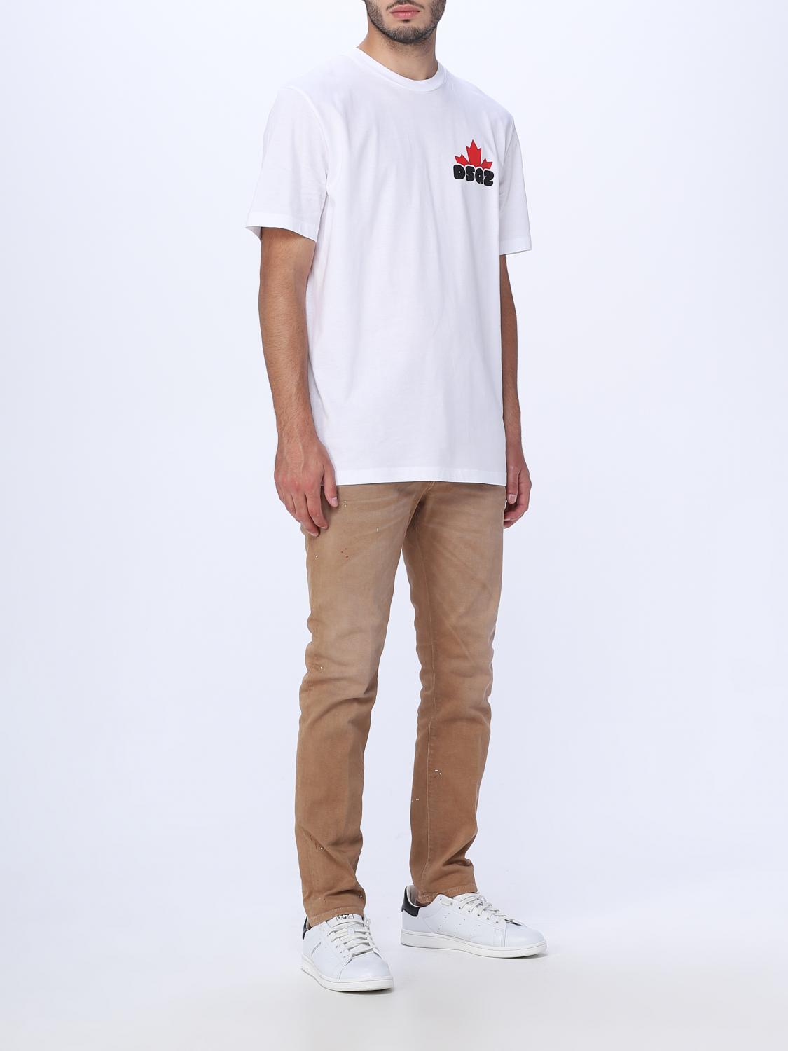 DSQUARED2 JEANS: Jeans homme Dsquared2, Beige - Img 2