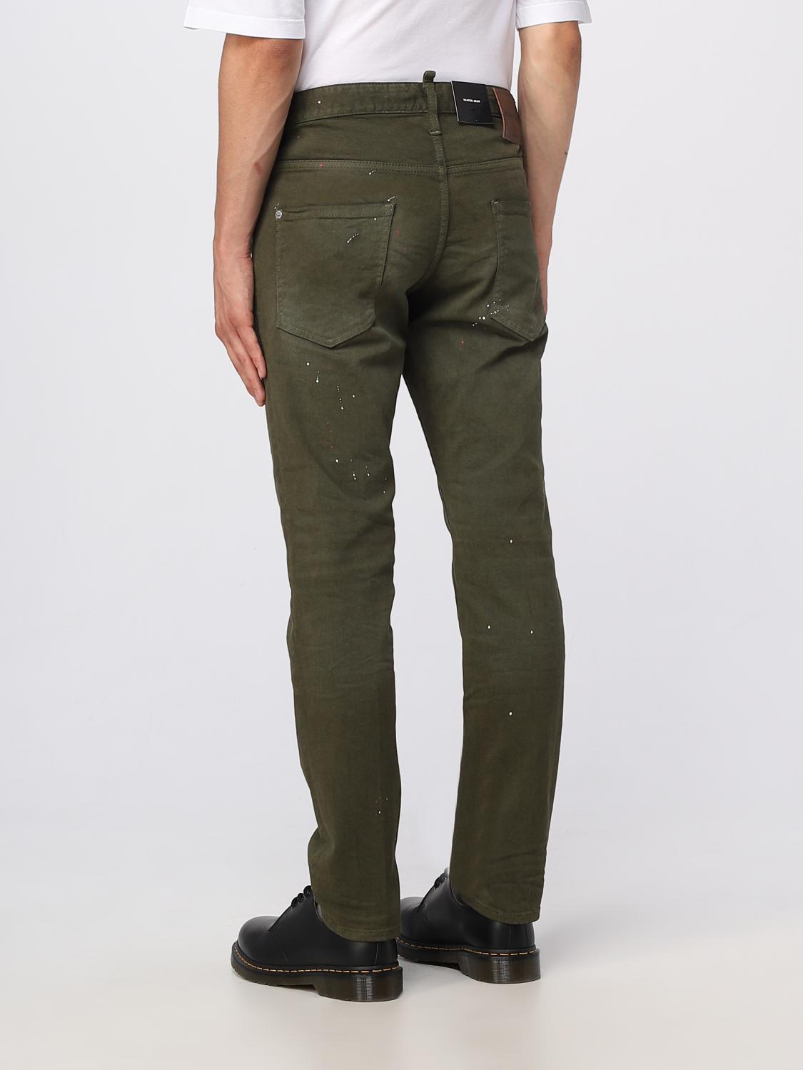 DSQUARED2 JEANS: Dsquared2 jeans in denim, Military - Img 2