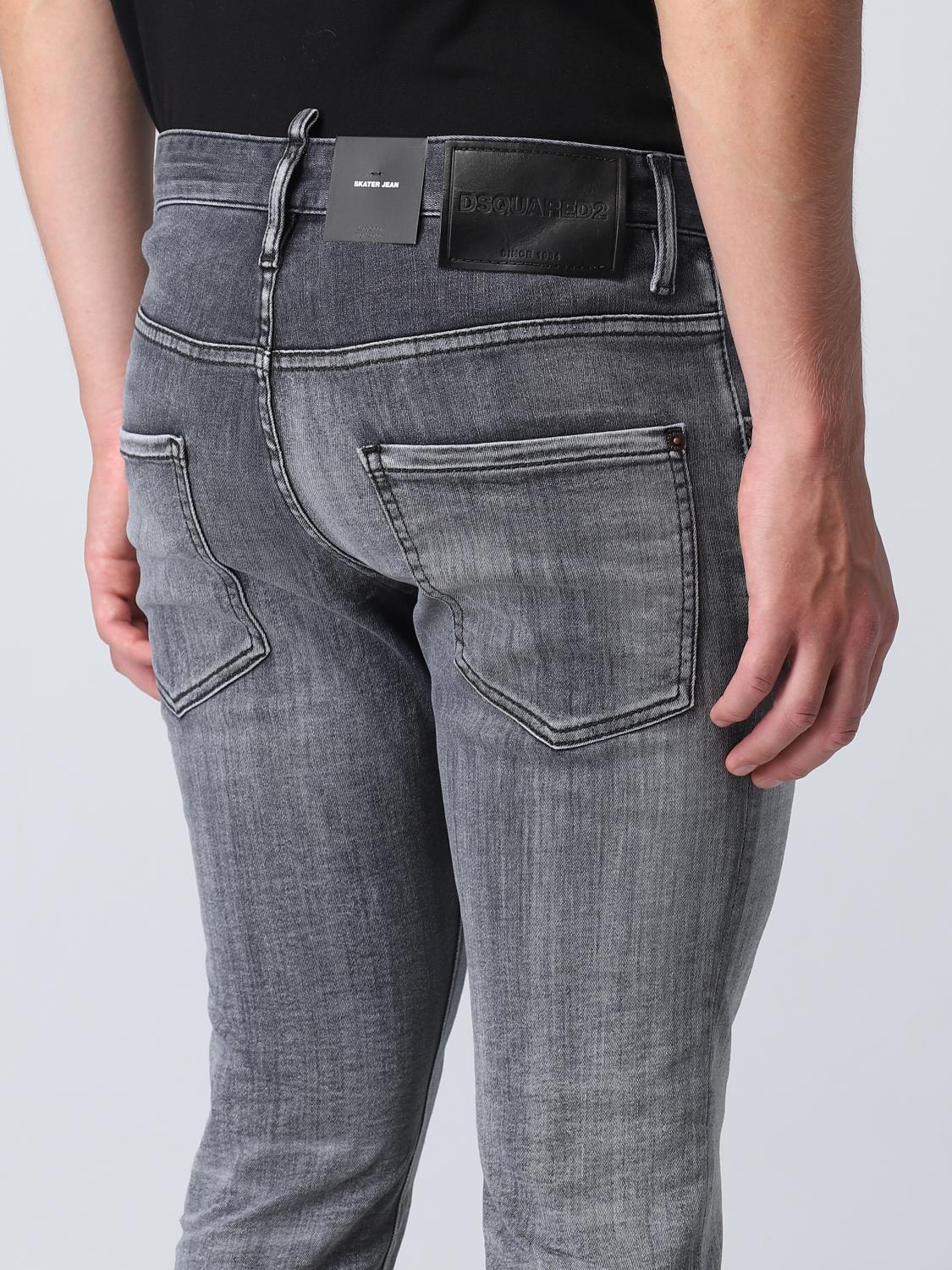 DSQUARED2 JEANS: Dsquared2 jeans in denim, Grey - Img 3