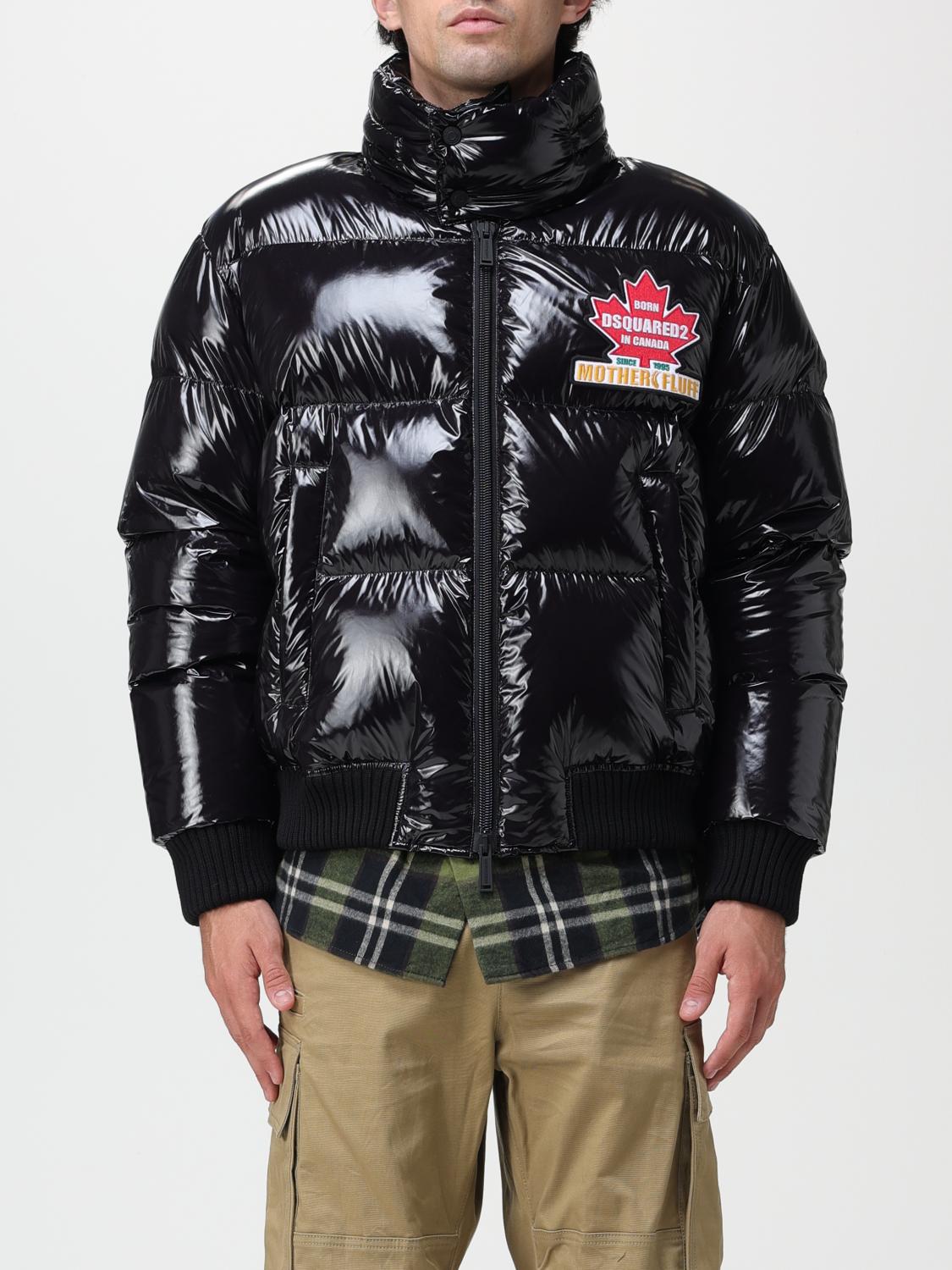 DSQUARED2 GIACCA: Piumino Dsquared2 con logo, Nero - Img 1