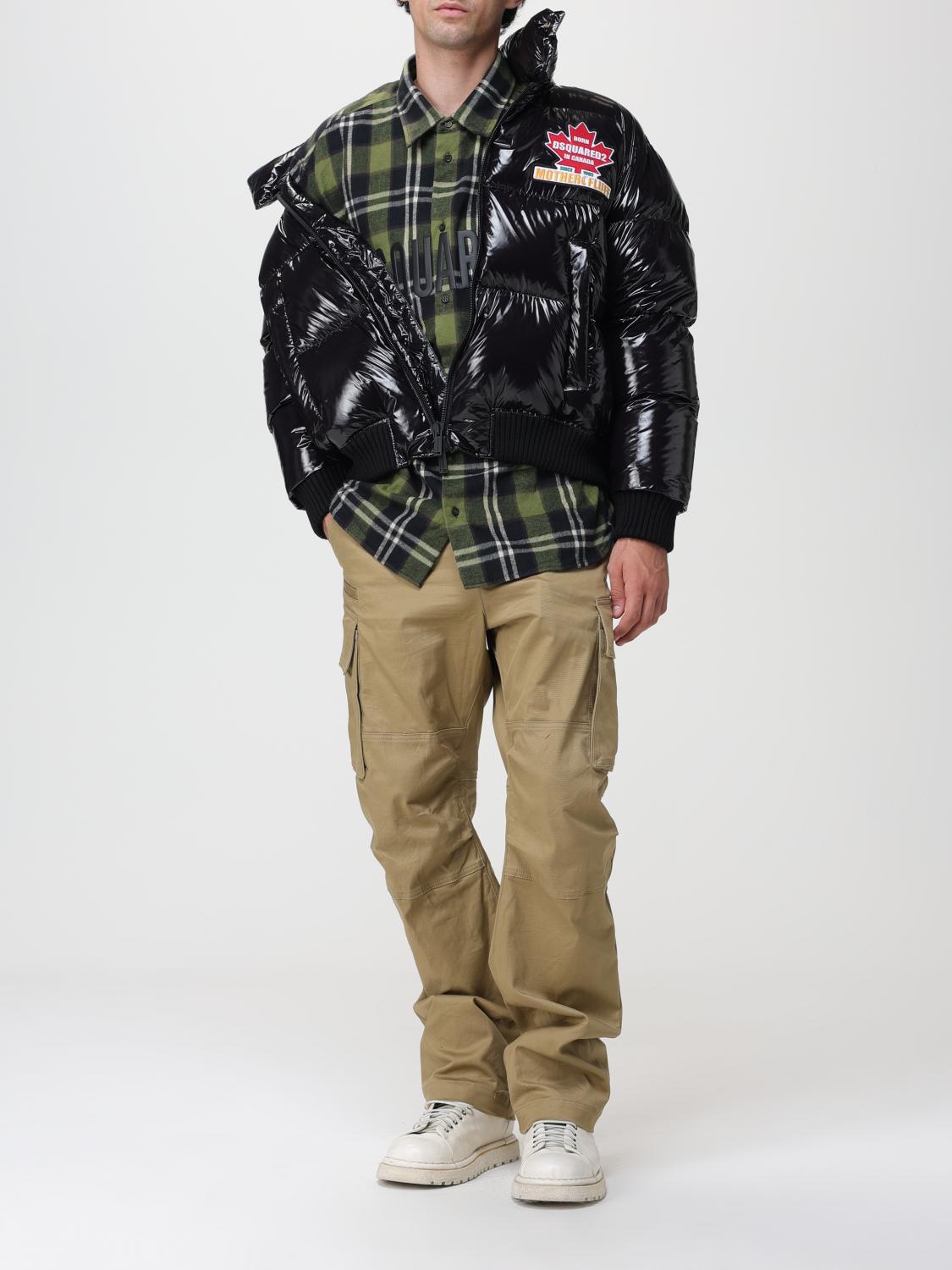 DSQUARED2 GIACCA: Piumino Dsquared2 con logo, Nero - Img 2