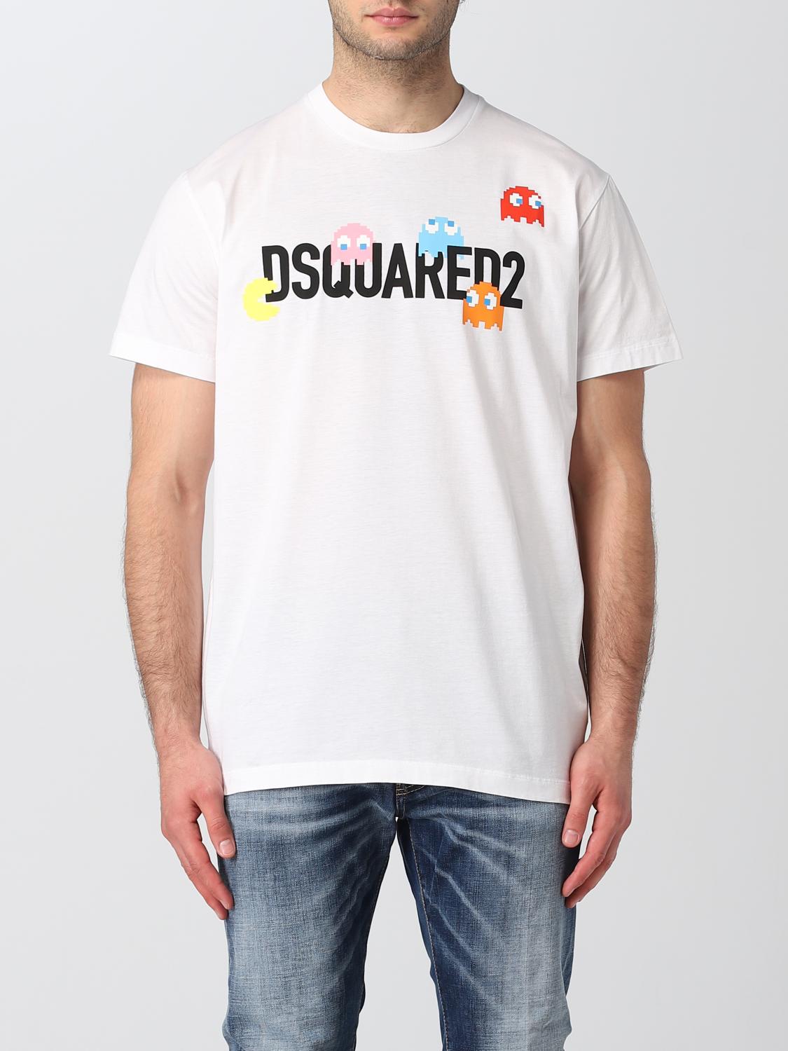 Dsquared2 Pac-Man™ x cotton t-shirt - White | S71GD1349S23009