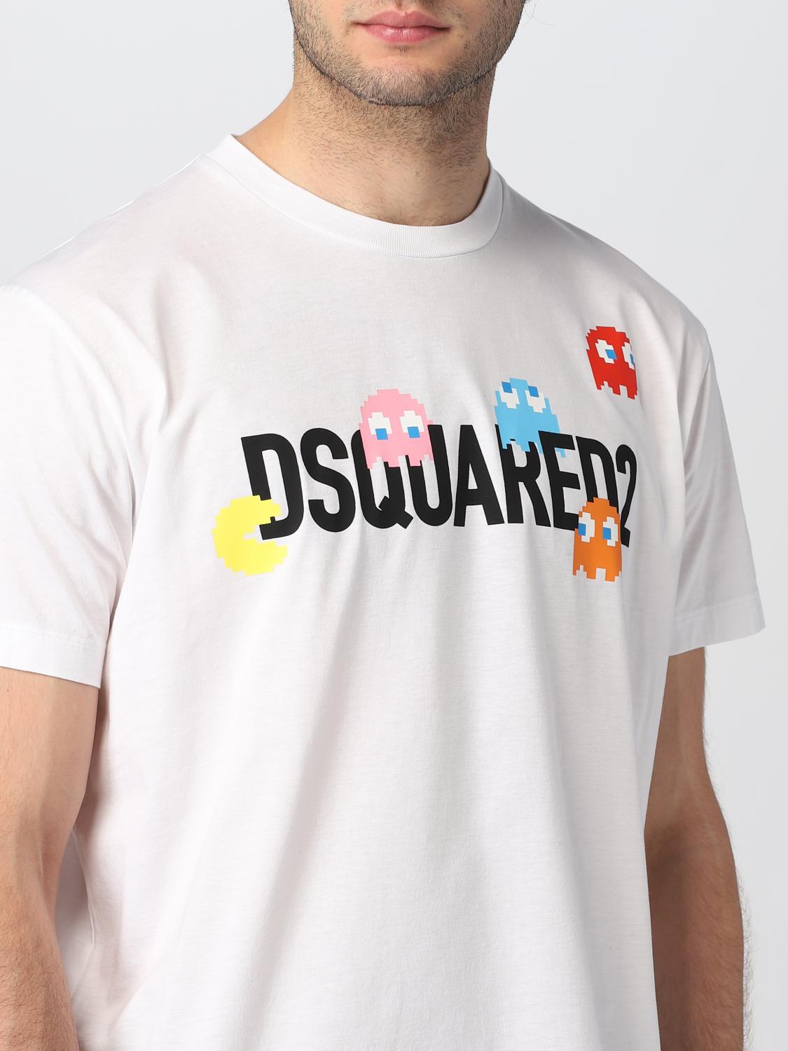 Dsquared2 Pac-Man™ x cotton t-shirt - White | S71GD1349S23009