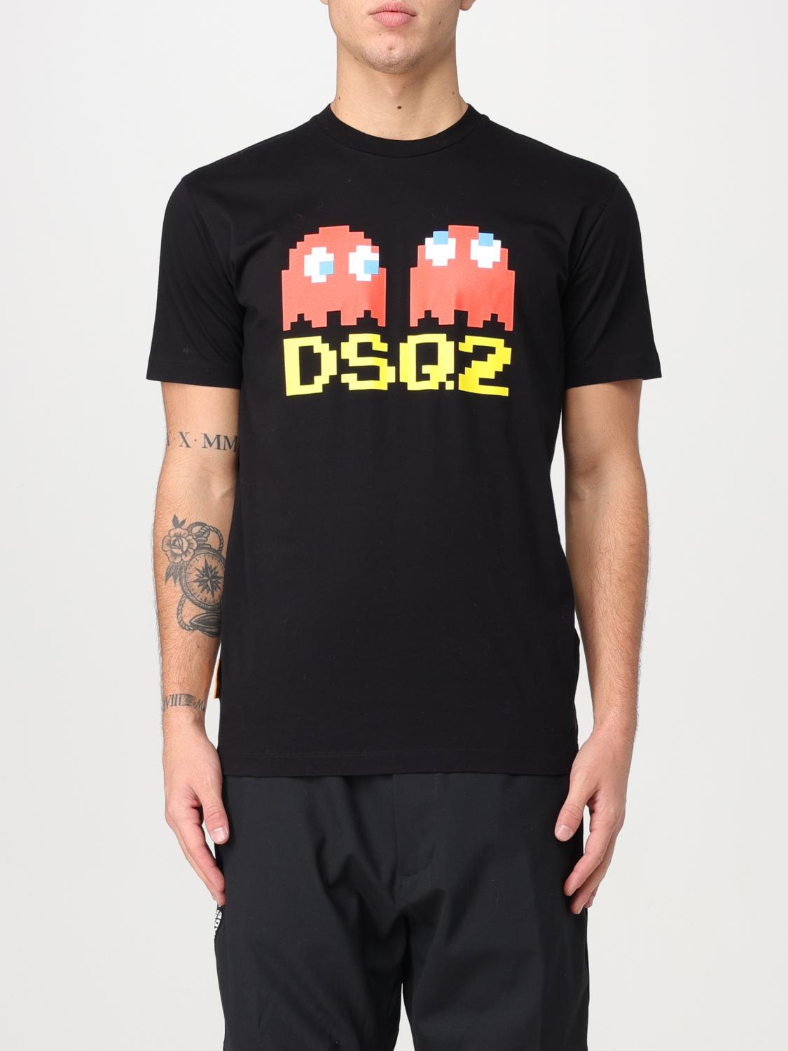 Dsquared2 Pac-Man™ x cotton t-shirt - Black | S71GD1350S23009