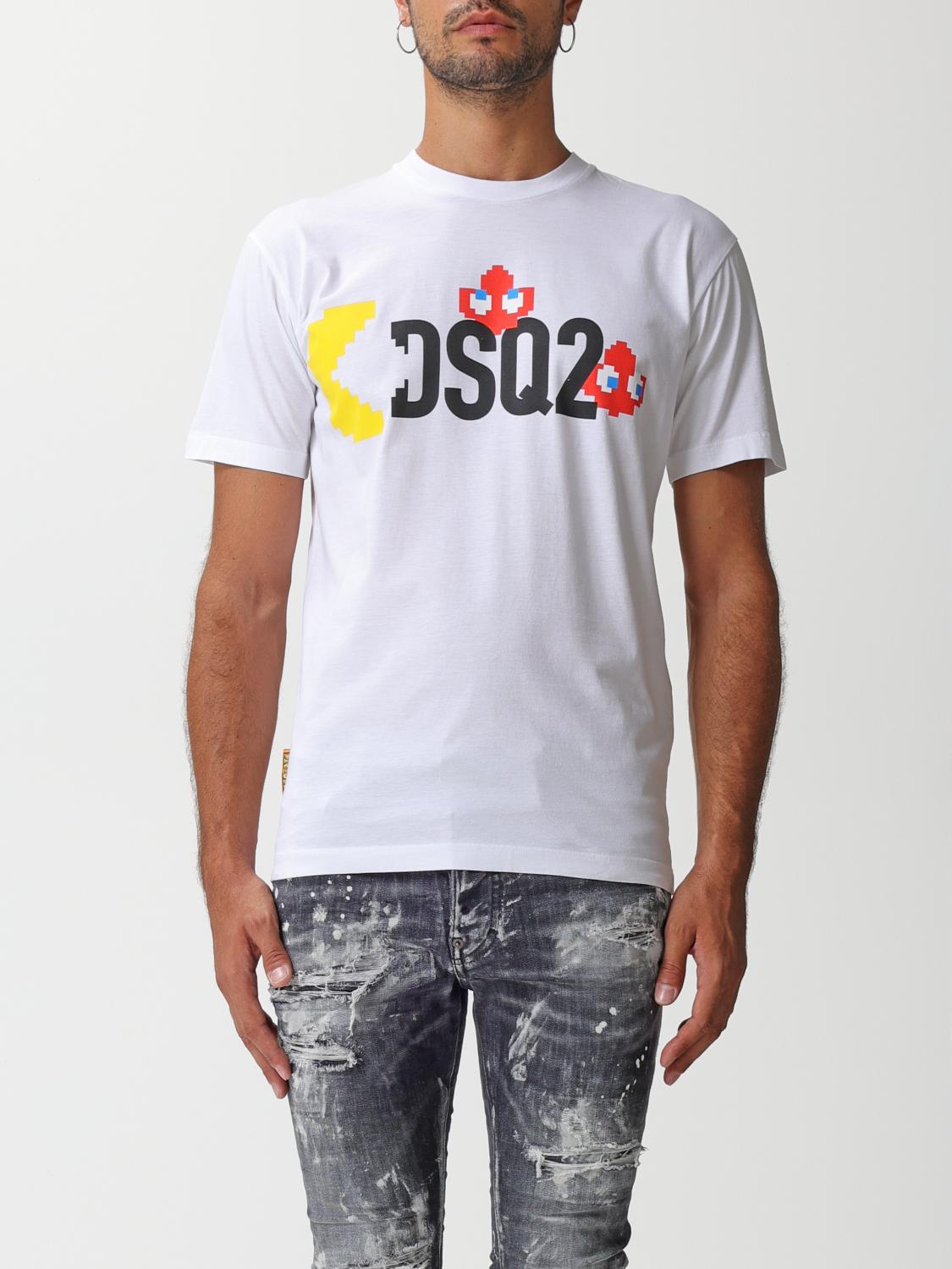 Dsquared2 Pac-Man™ x cotton t-shirt - White | S71GD1352S23009