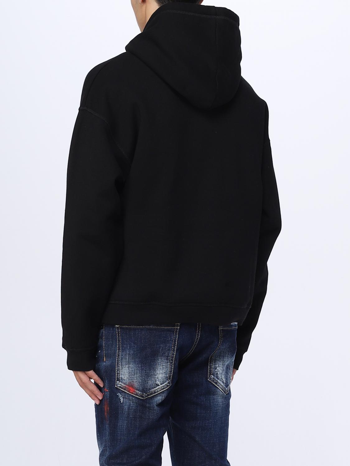 DSQUARED2 SWEATSHIRT: Pac-Man™ x Dsquared2 cotton sweatshirt, Black - Img 3