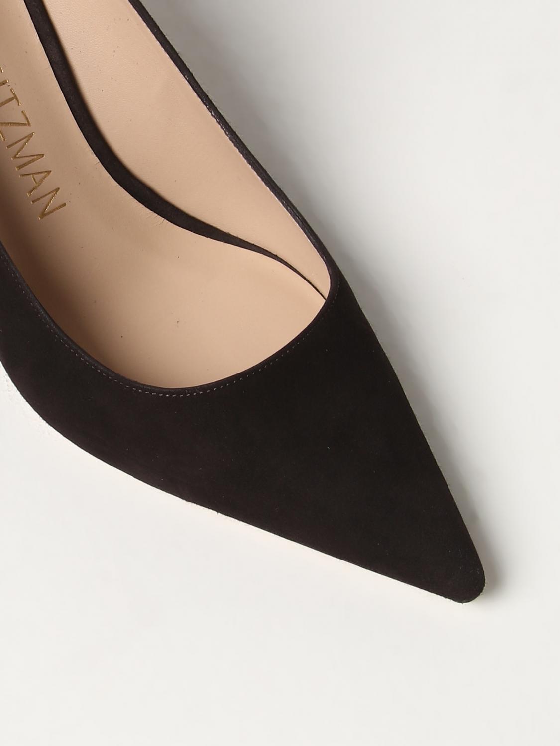 STUART WEITZMAN ESCARPIN: Chaussures femme Stuart Weitzman, Marron - Img 4
