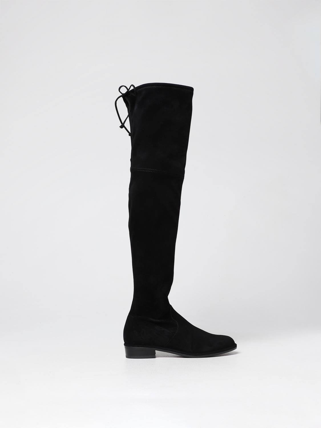 STUART WEITZMAN｜BOOTS (LOWLAND 25 (S2167)) STUART WEITZMAN: Lowland boots in suede - Black | Stuart