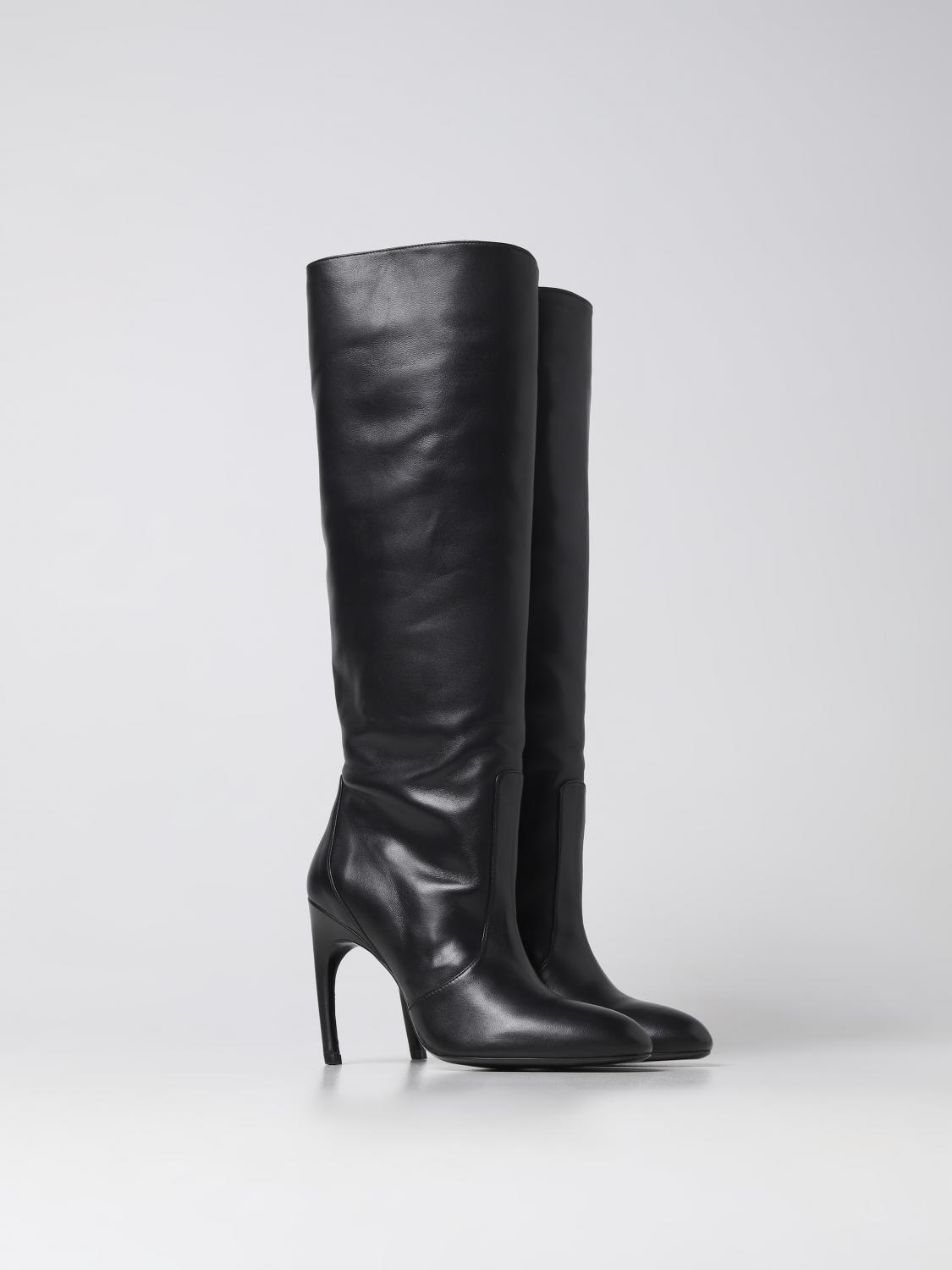 STUART WEITZMAN BOOTS: Stuart Weitzman boots in nappa, Black - Img 2