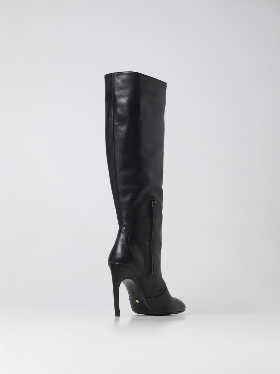 STUART WEITZMAN BOOTS: Stuart Weitzman boots in nappa, Black - Img 3