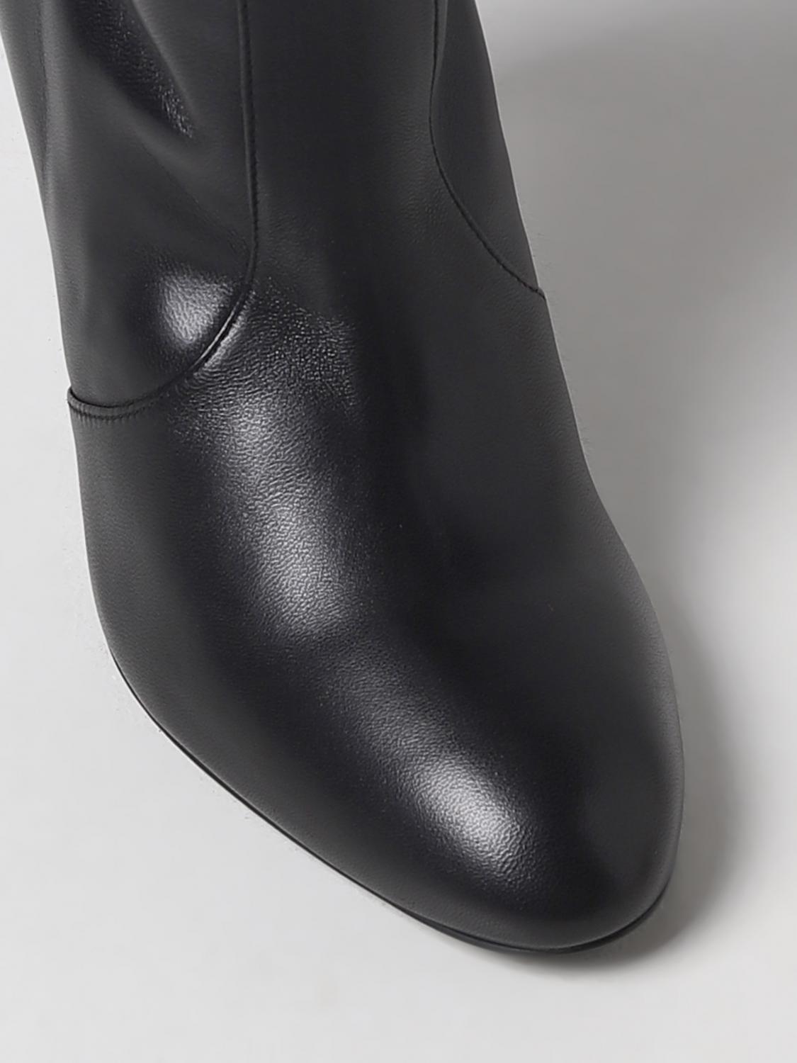 STUART WEITZMAN BOOTS: Stuart Weitzman boots in nappa, Black - Img 4