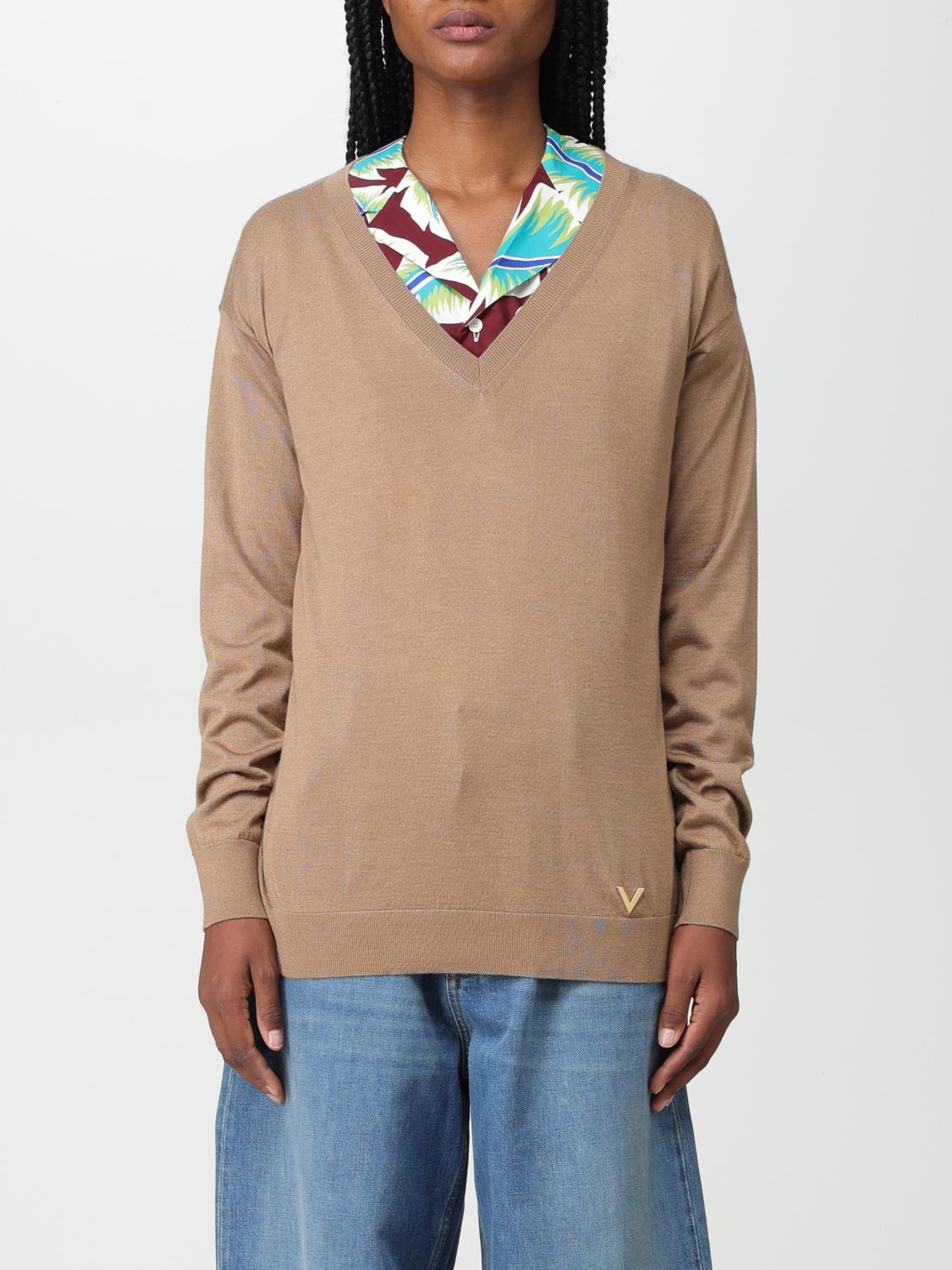 VALENTINO PULLOVER: Pullover damen Valentino, Camel - Img 1