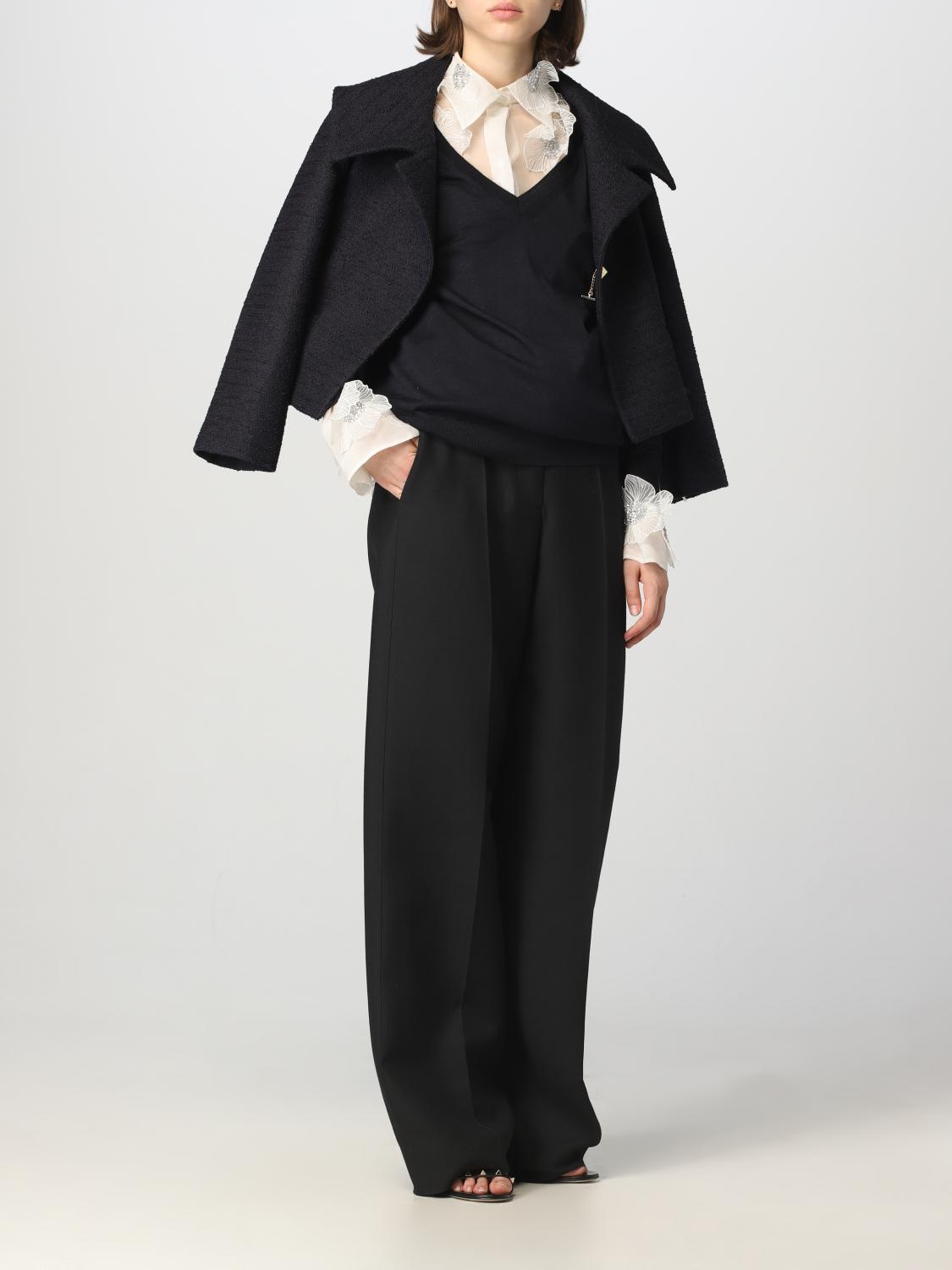 VALENTINO PULLOVER: Pullover damen Valentino, Navy - Img 2