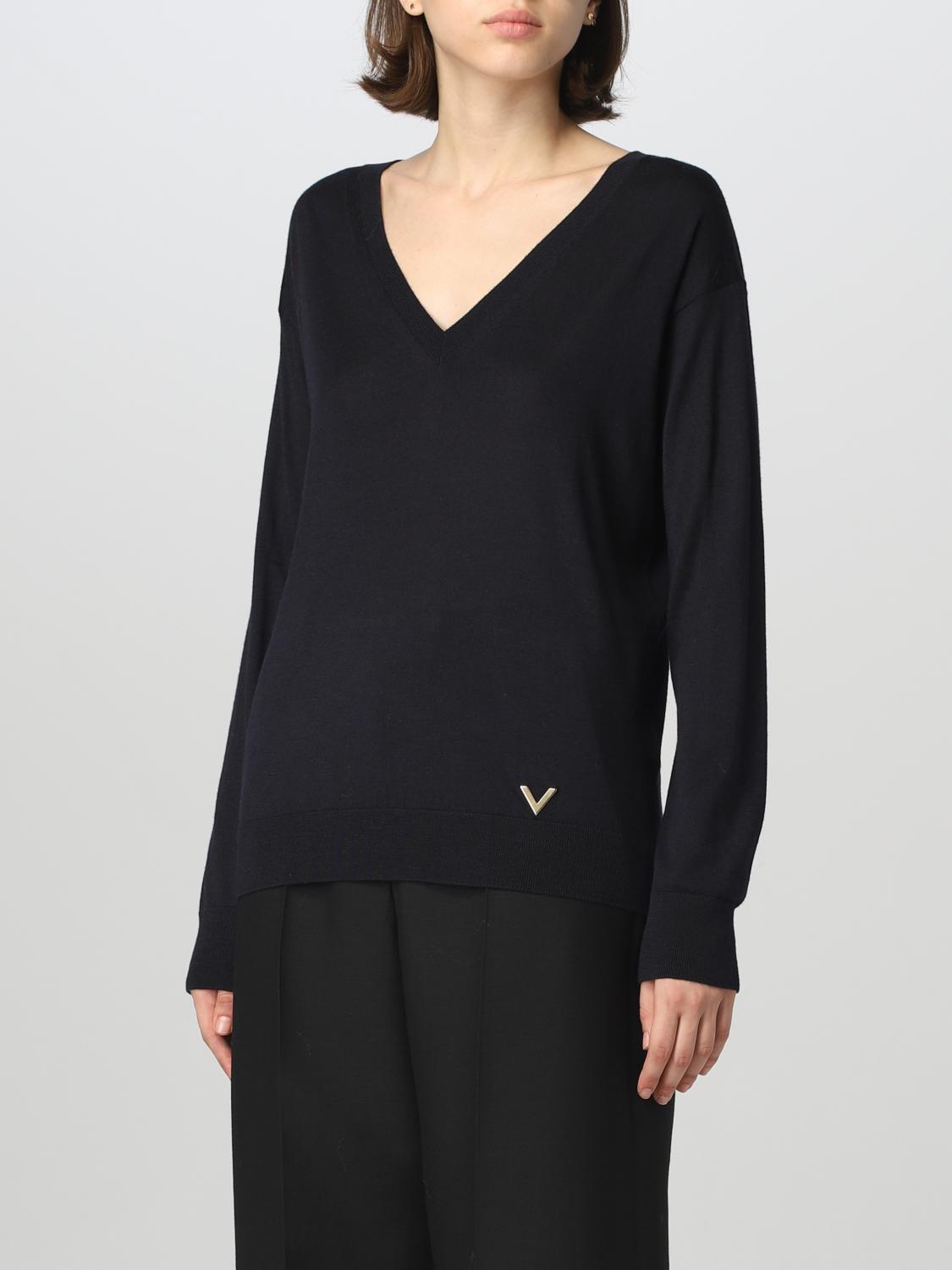 VALENTINO PULLOVER: Pullover damen Valentino, Navy - Img 4