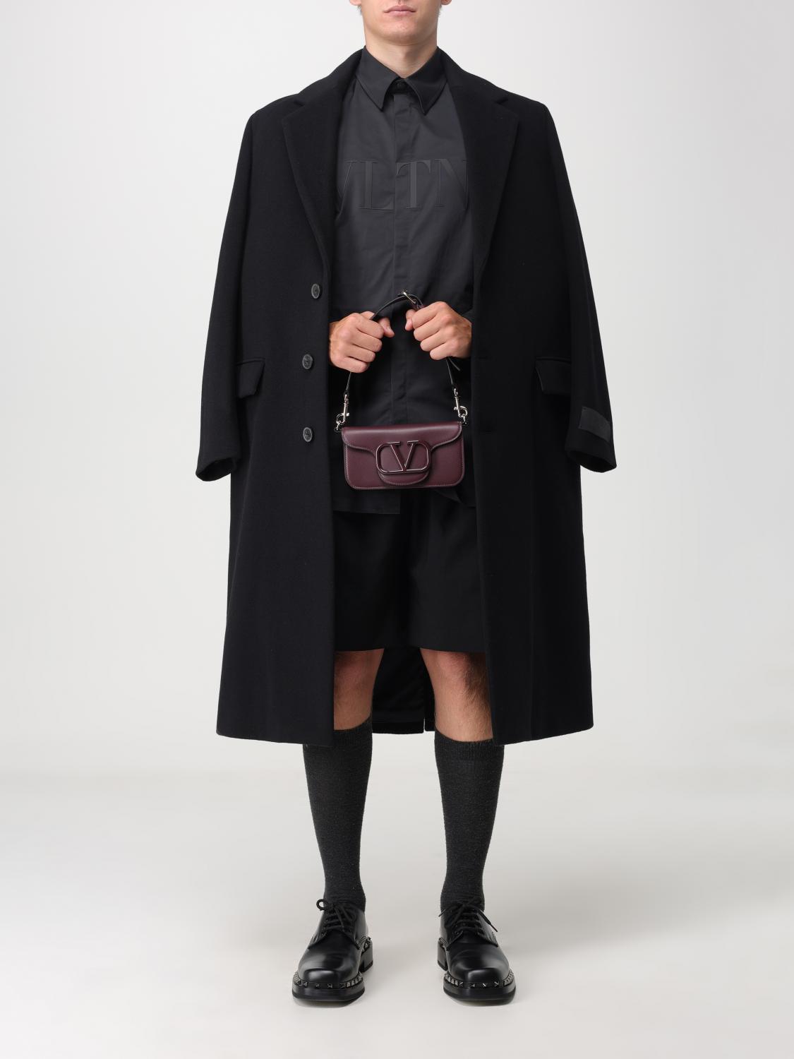 Valentino コート メンズ - ブラック | 3V3CA4347TU | GIGLIO.COM