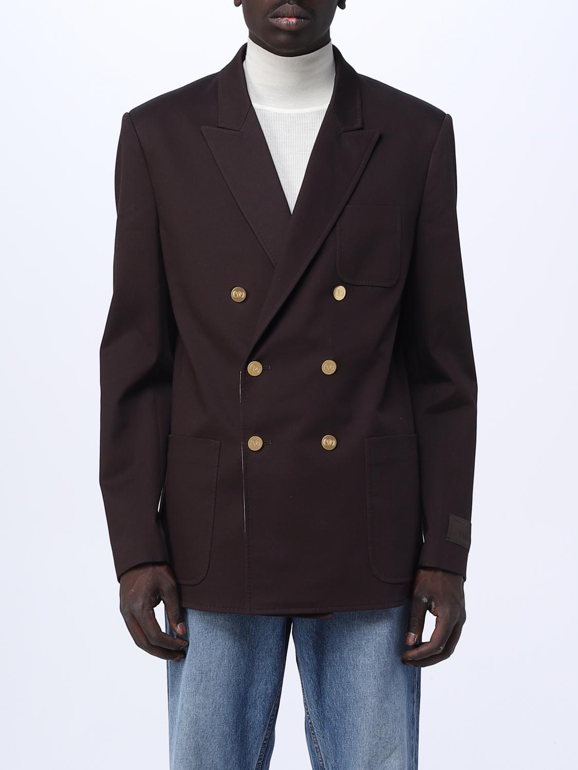 VALENTINO BLAZER: Blazer homme Valentino, Marron - Img 1