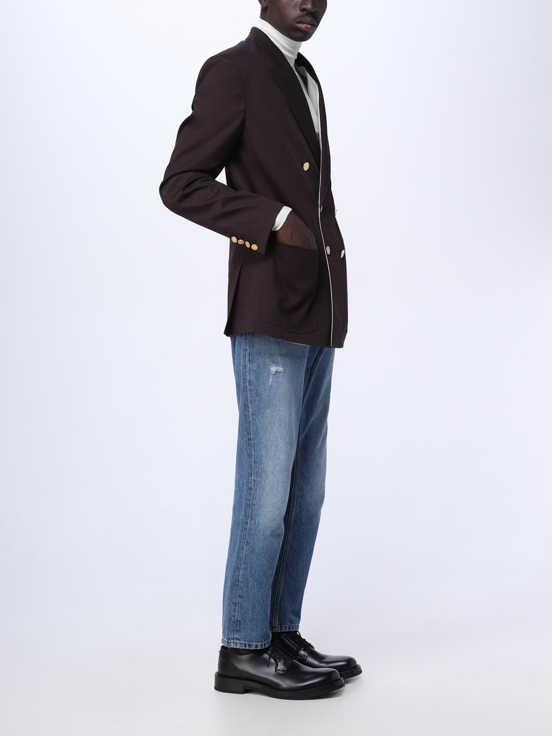 VALENTINO BLAZER: Blazer homme Valentino, Marron - Img 2